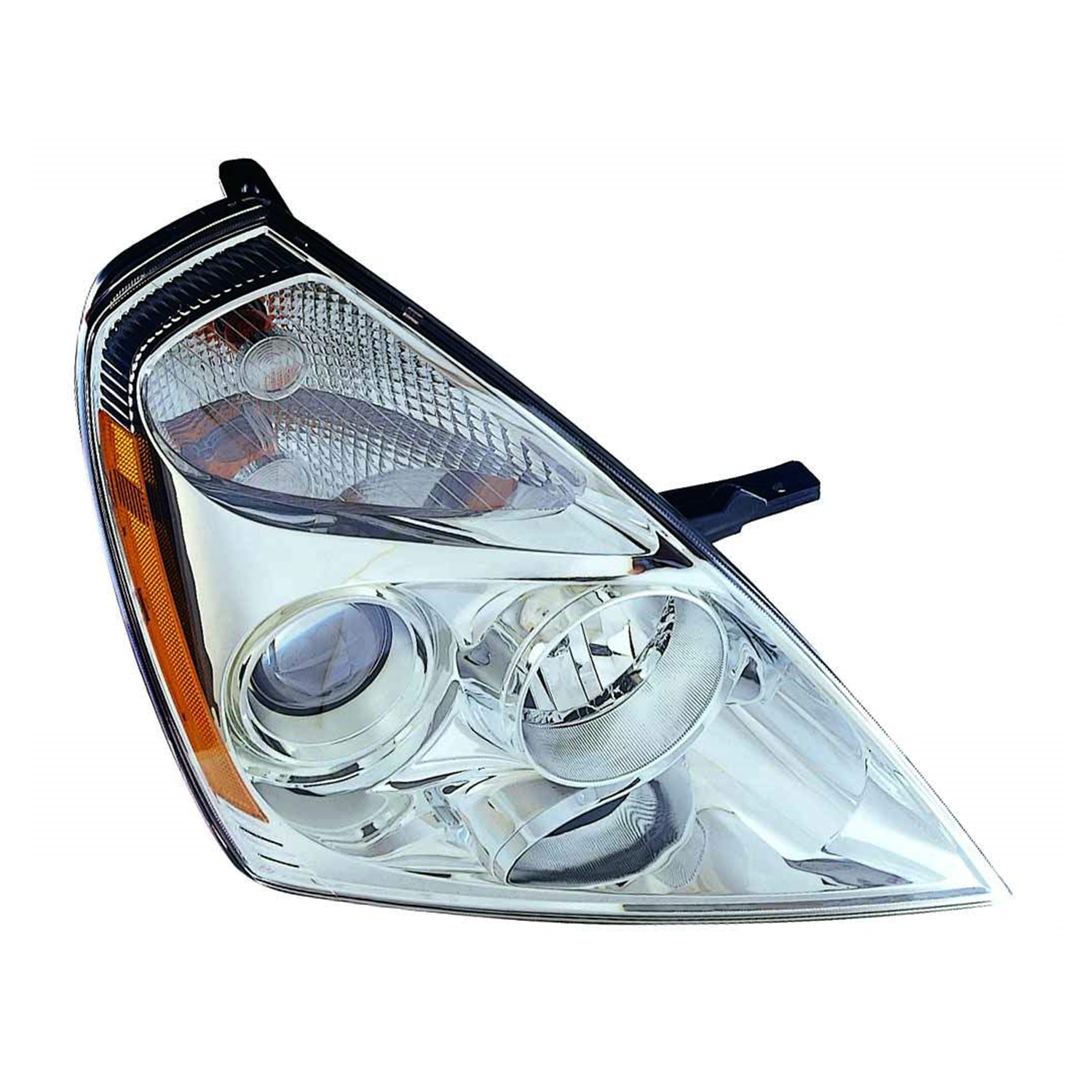 Right Passenger Side Headlight For 06 Kia Sedona; CAPA Certified