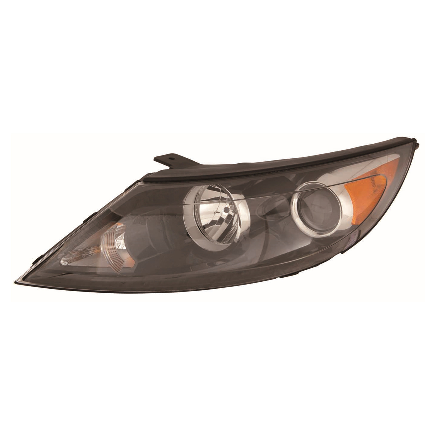 Left Driver Side Headlight For 11-12 Kia Sportage; CAPA Certified