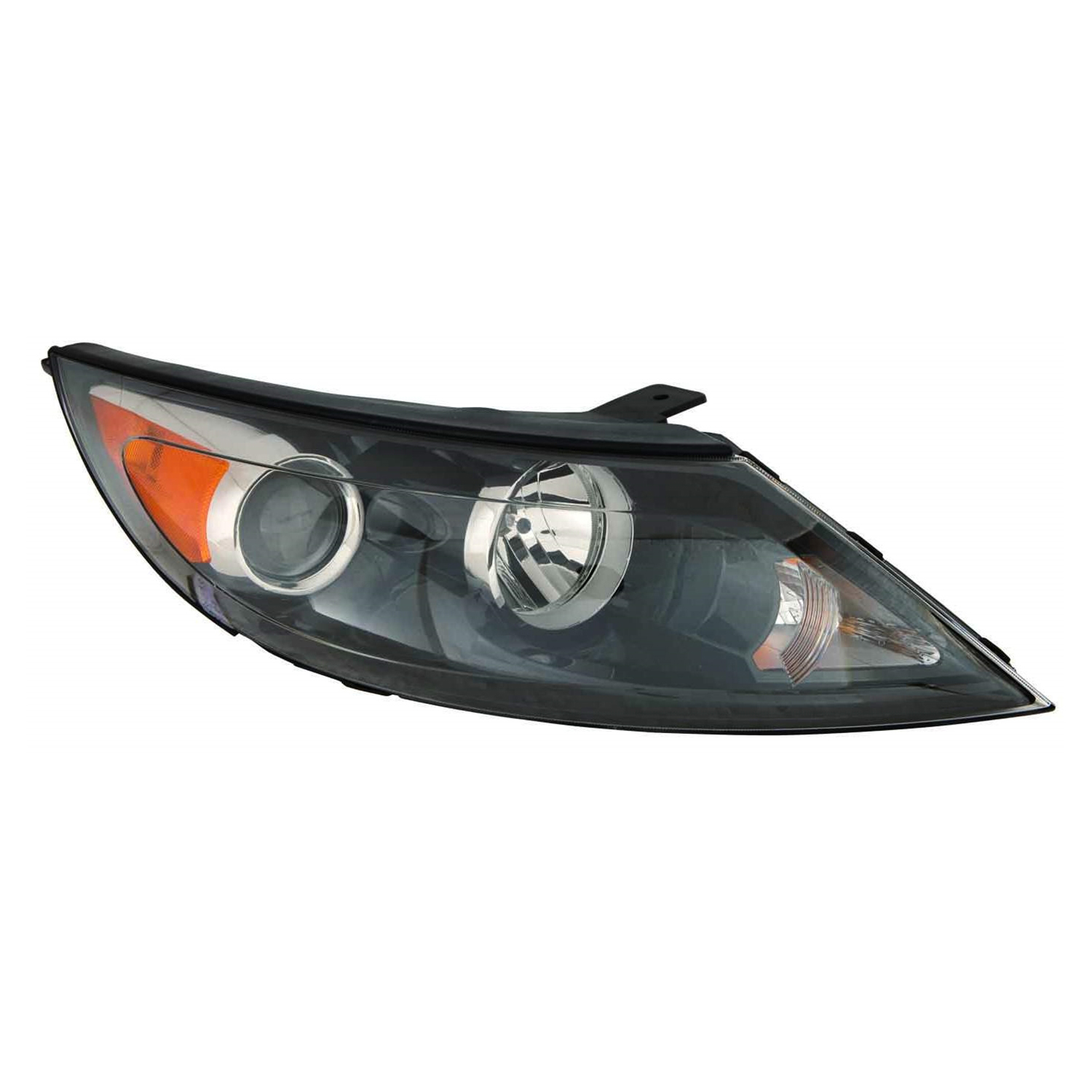 Right Passenger Side Headlight For 11-12 Kia Sportage; CAPA Certified