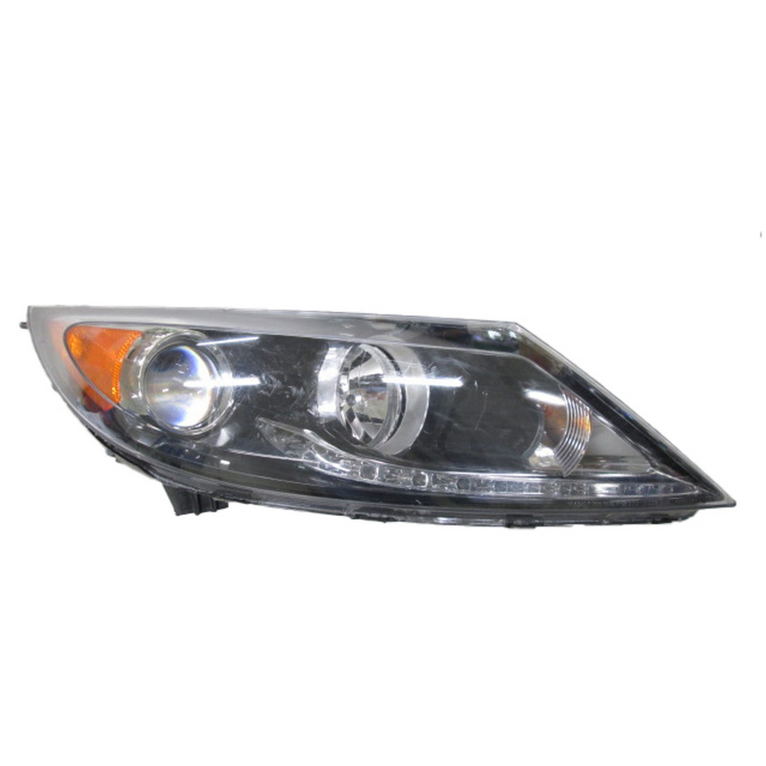 Right Passenger Side Headlight For 13-16 Kia Sportage; CAPA Certified