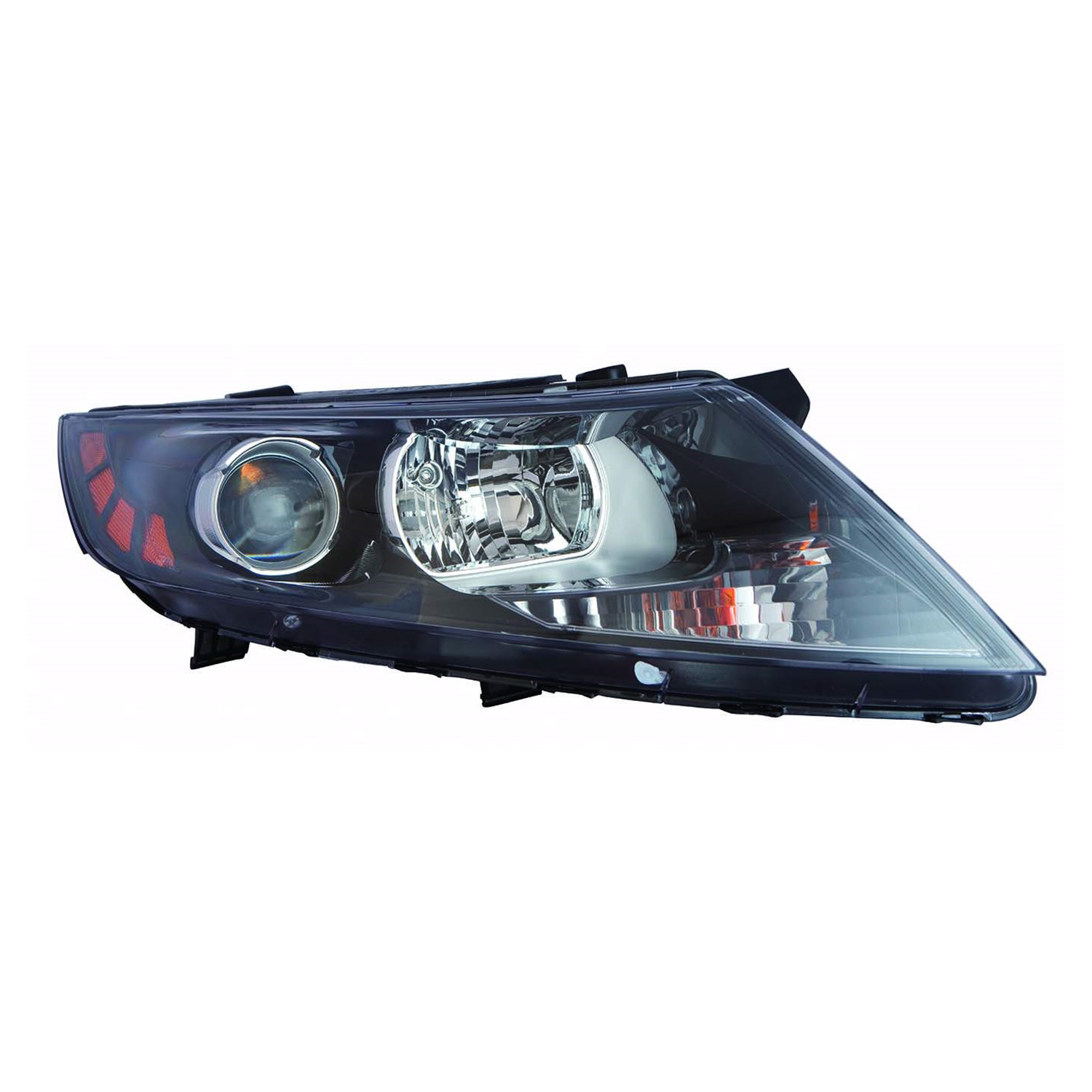 Right Passenger Side Headlight For 11-13 Kia Optima; CAPA Certified