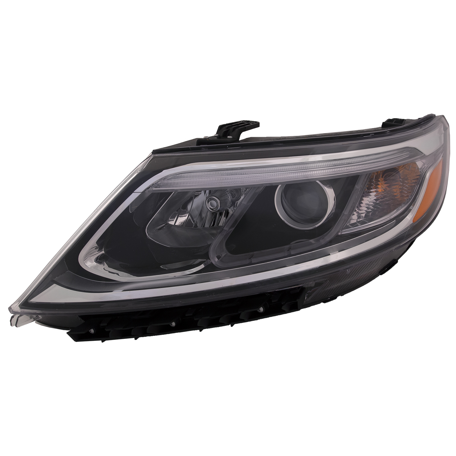 Left Driver Side Headlight For 14-15 Kia Sorento; CAPA Certified