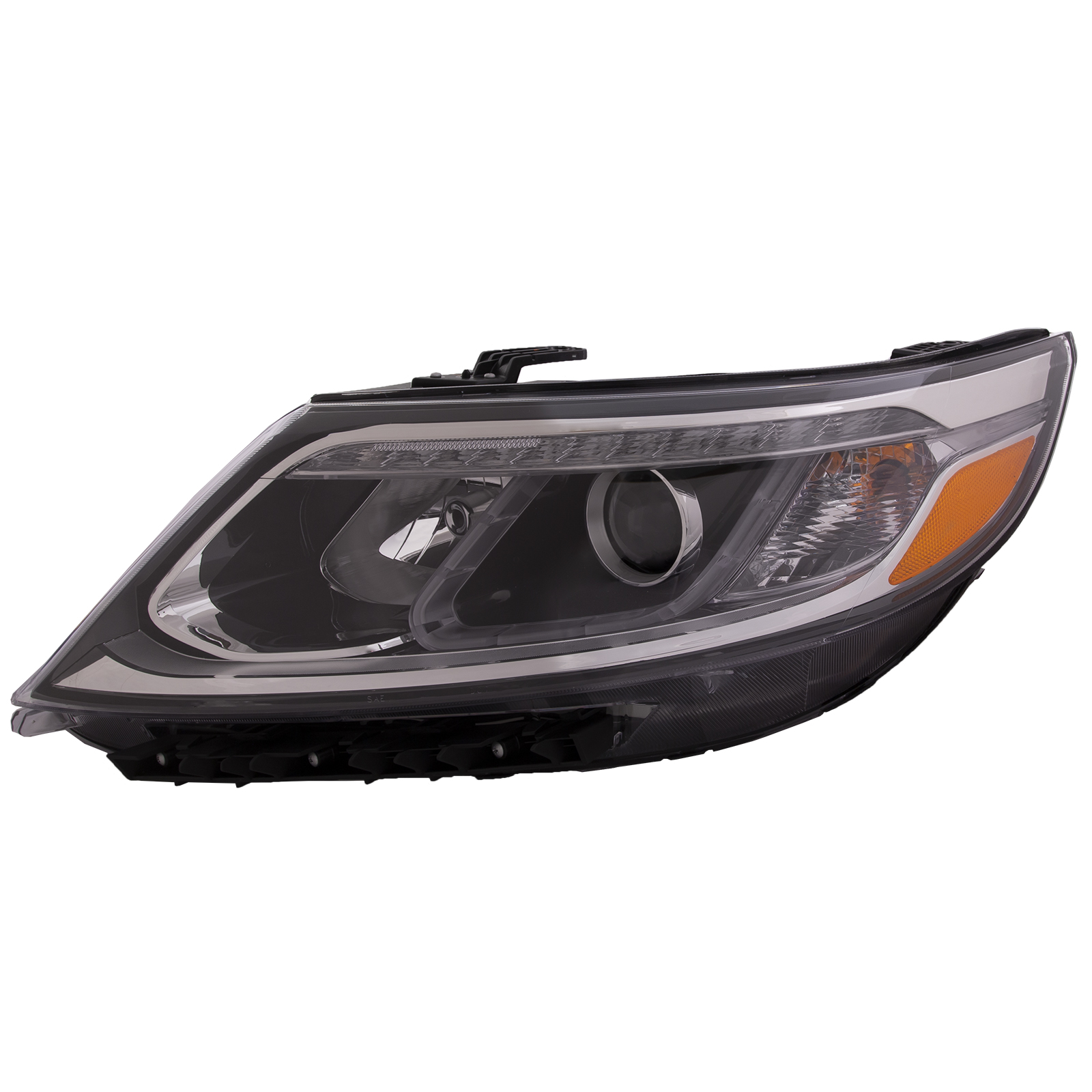Left Driver Side Headlight For 14-15 Kia Sorento; CAPA Certified