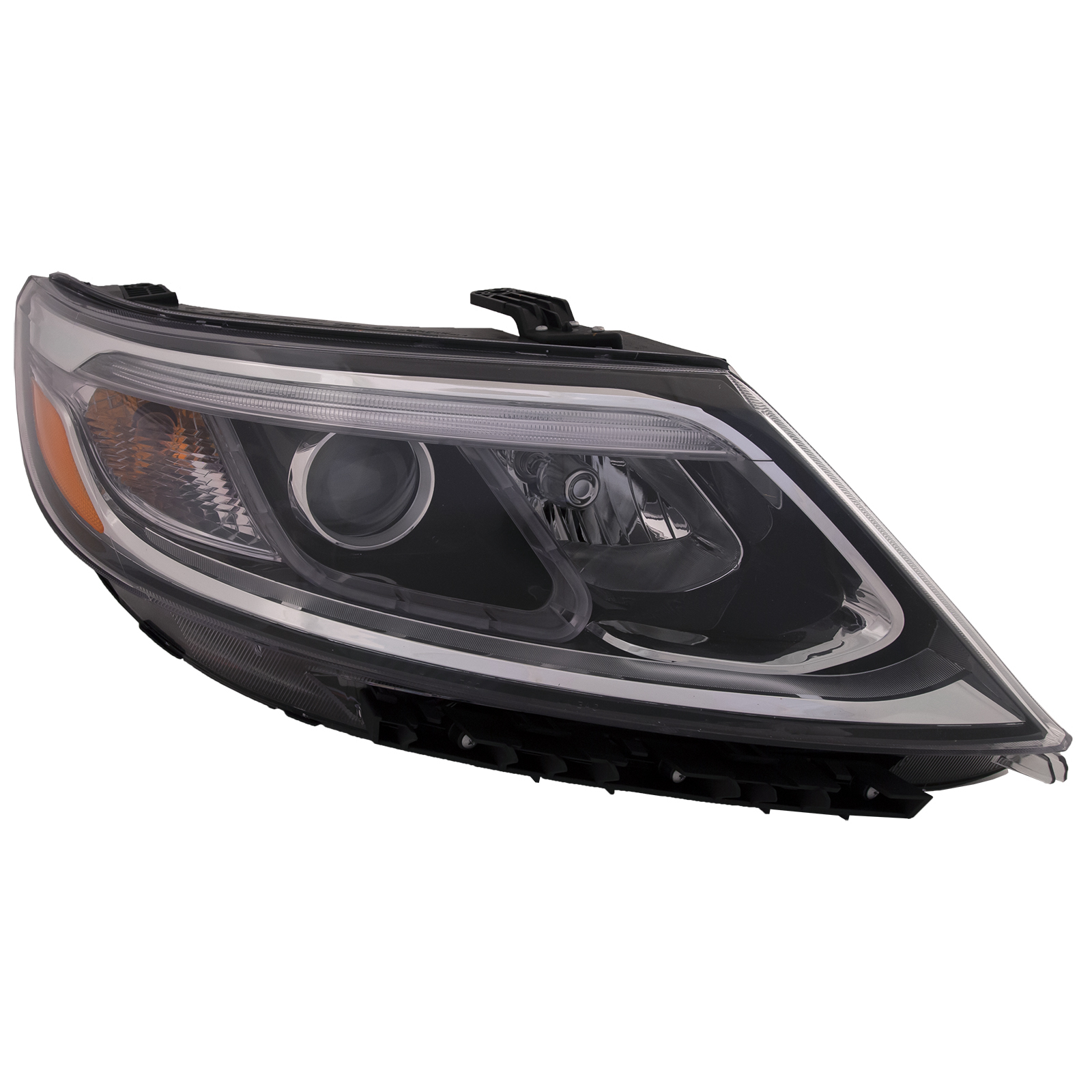 Right Passenger Side Headlight For 14-15 Kia Sorento; CAPA Certified