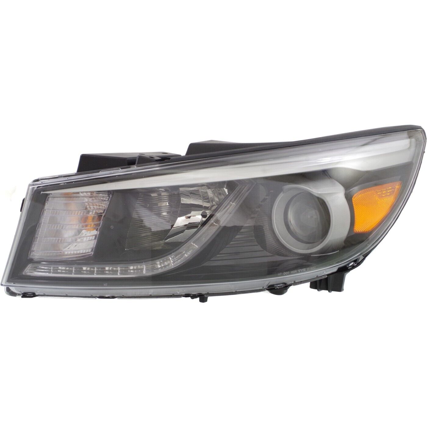 Left Driver Side Headlight For 15-18 Kia Sedona; CAPA Certified
