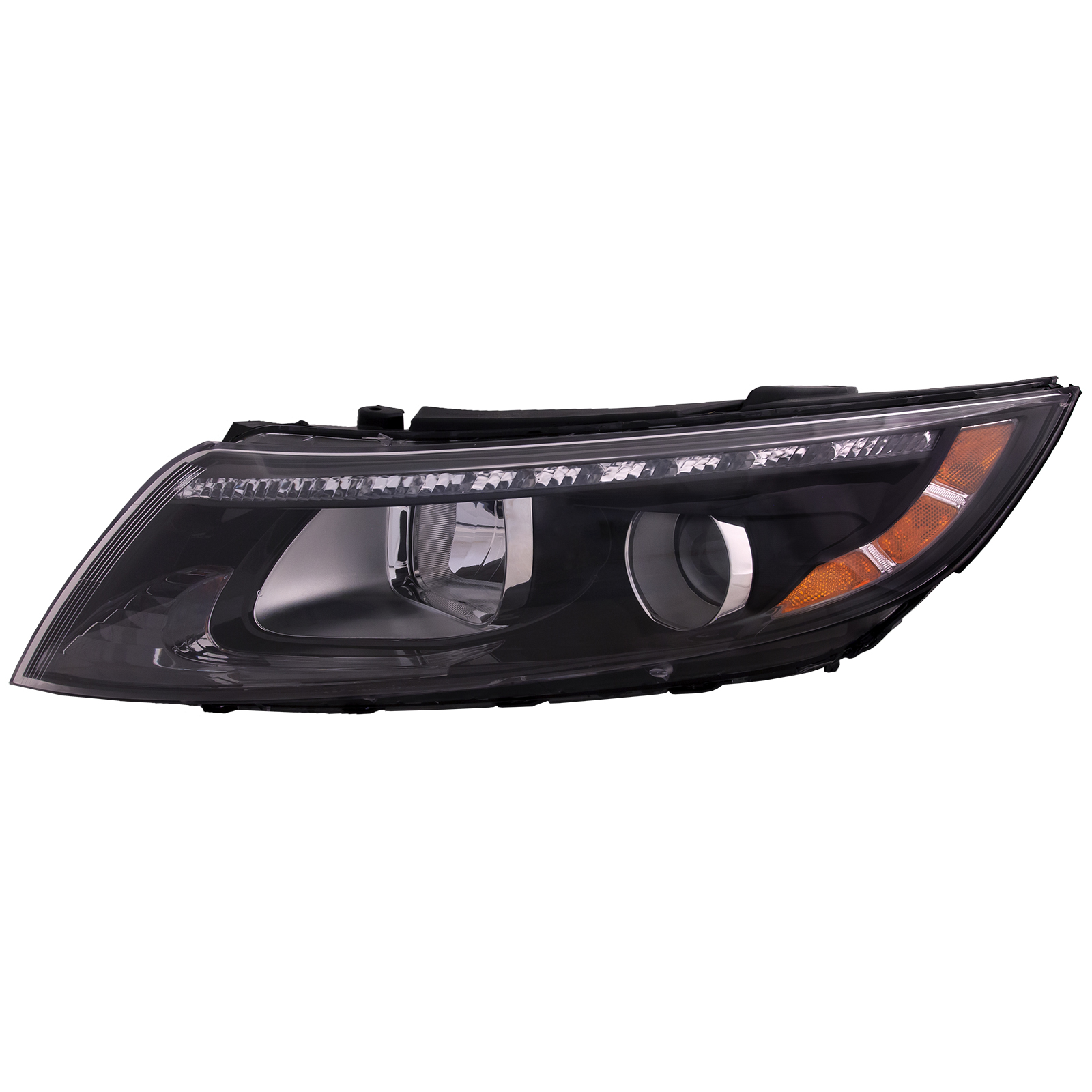Left Driver Side Headlight For 14-15 Kia Optima; CAPA Certified