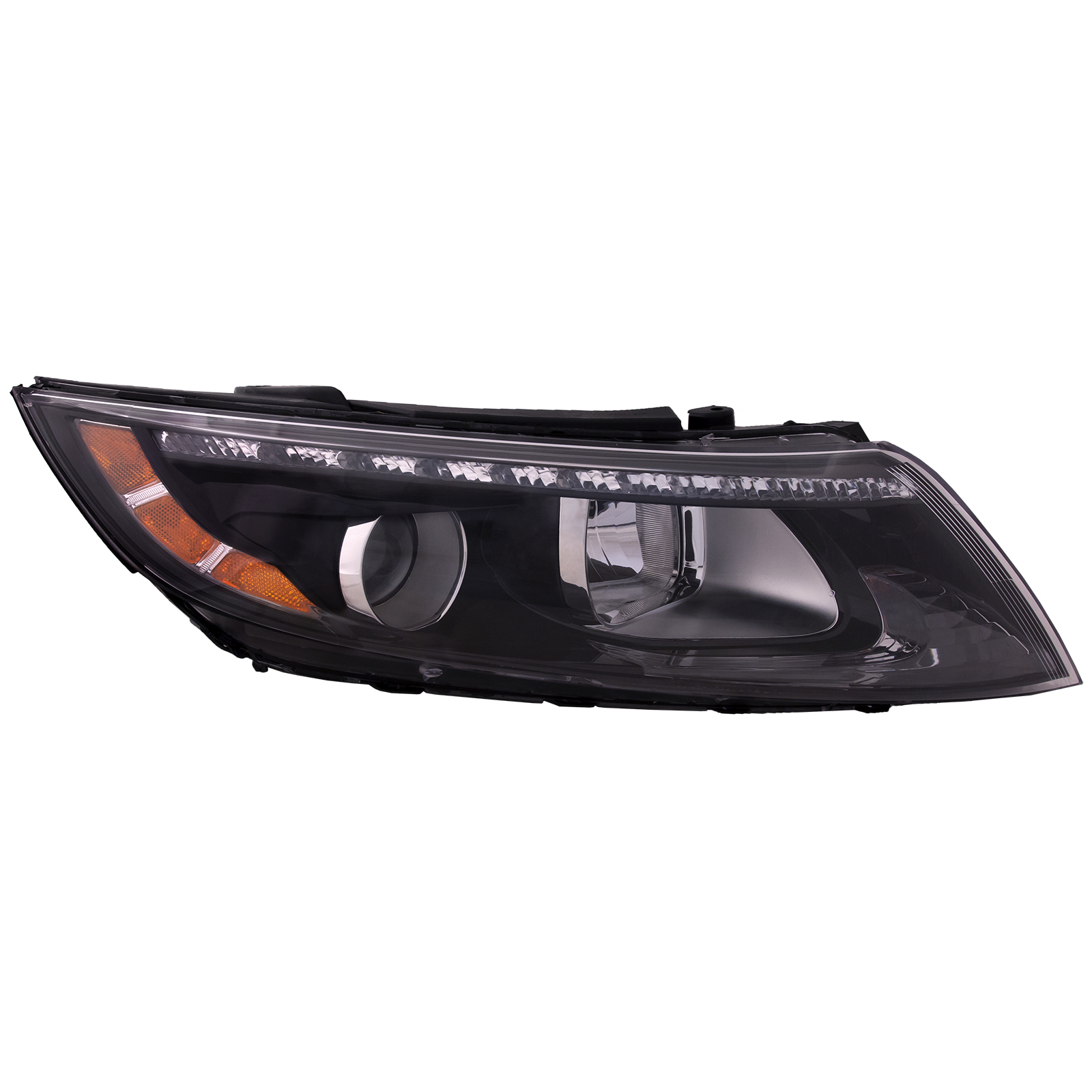Right Passenger Side Headlight For 14-15 Kia Optima; CAPA Certified