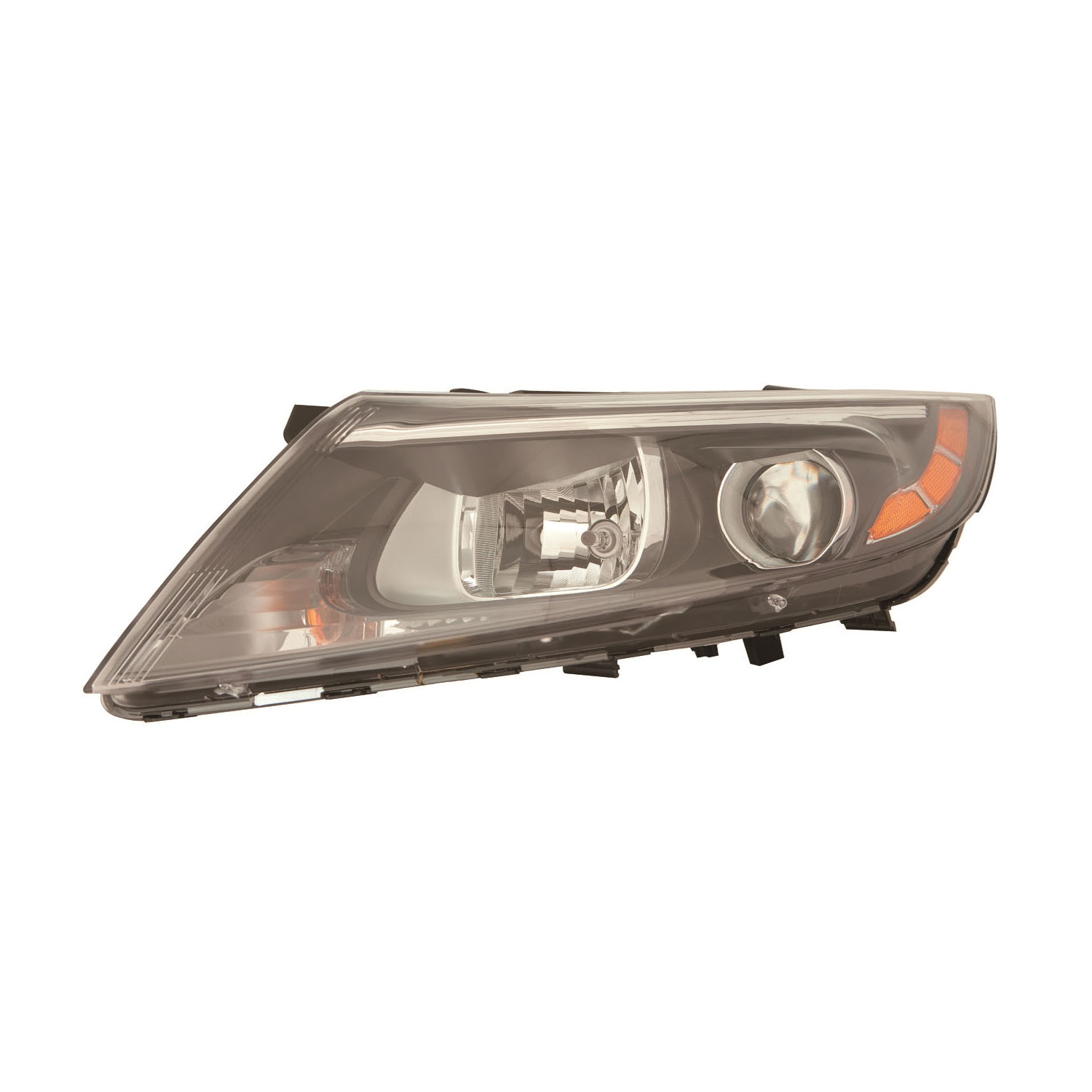 Left Driver Side Headlight For 14-16 Kia Optima; CAPA Certified