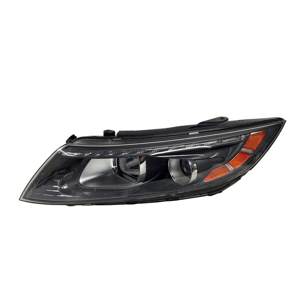 Left Driver Side Headlight For 14-16 Kia Optima; CAPA Certified