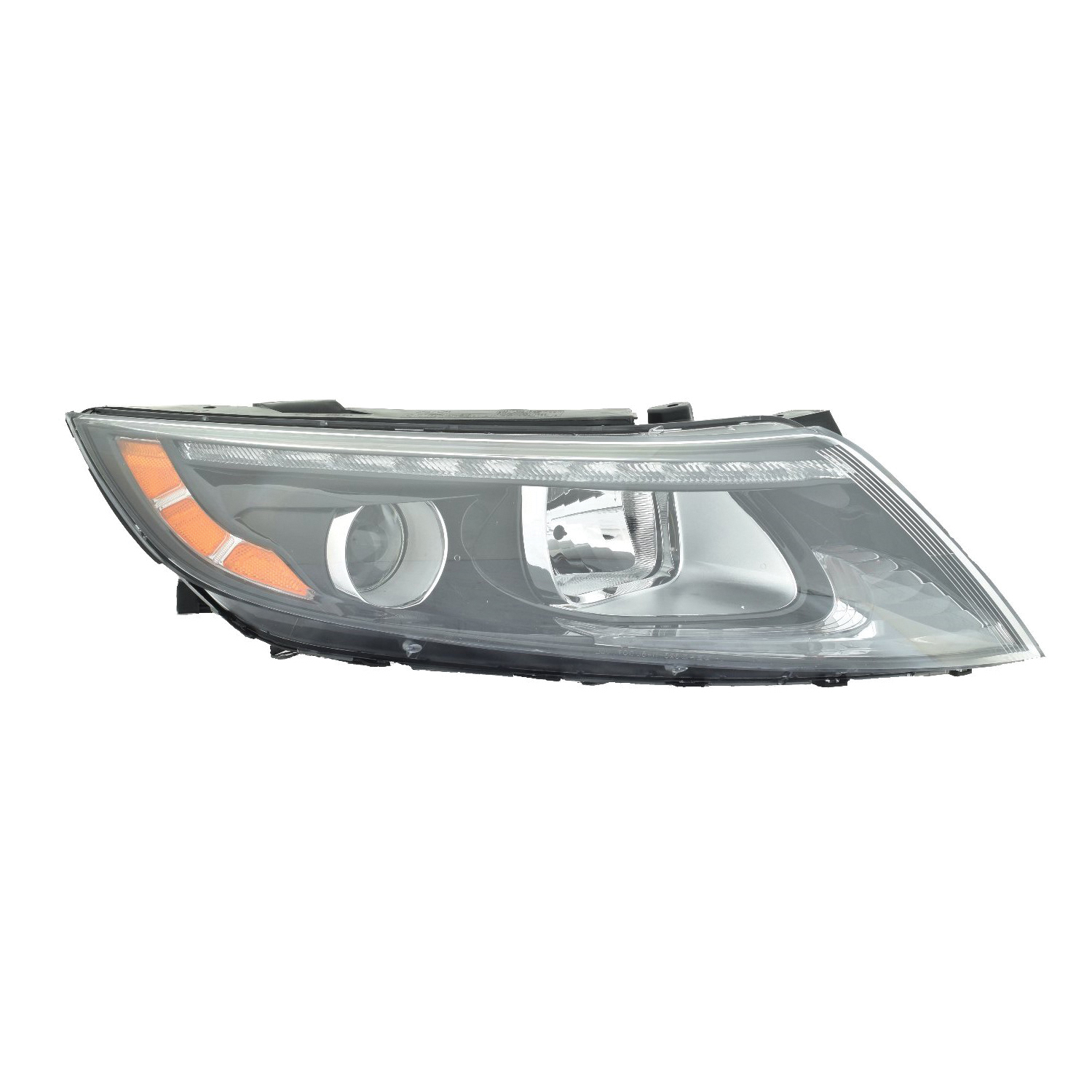 Right Passenger Side Headlight For 14-15 Kia Optima; CAPA Certified
