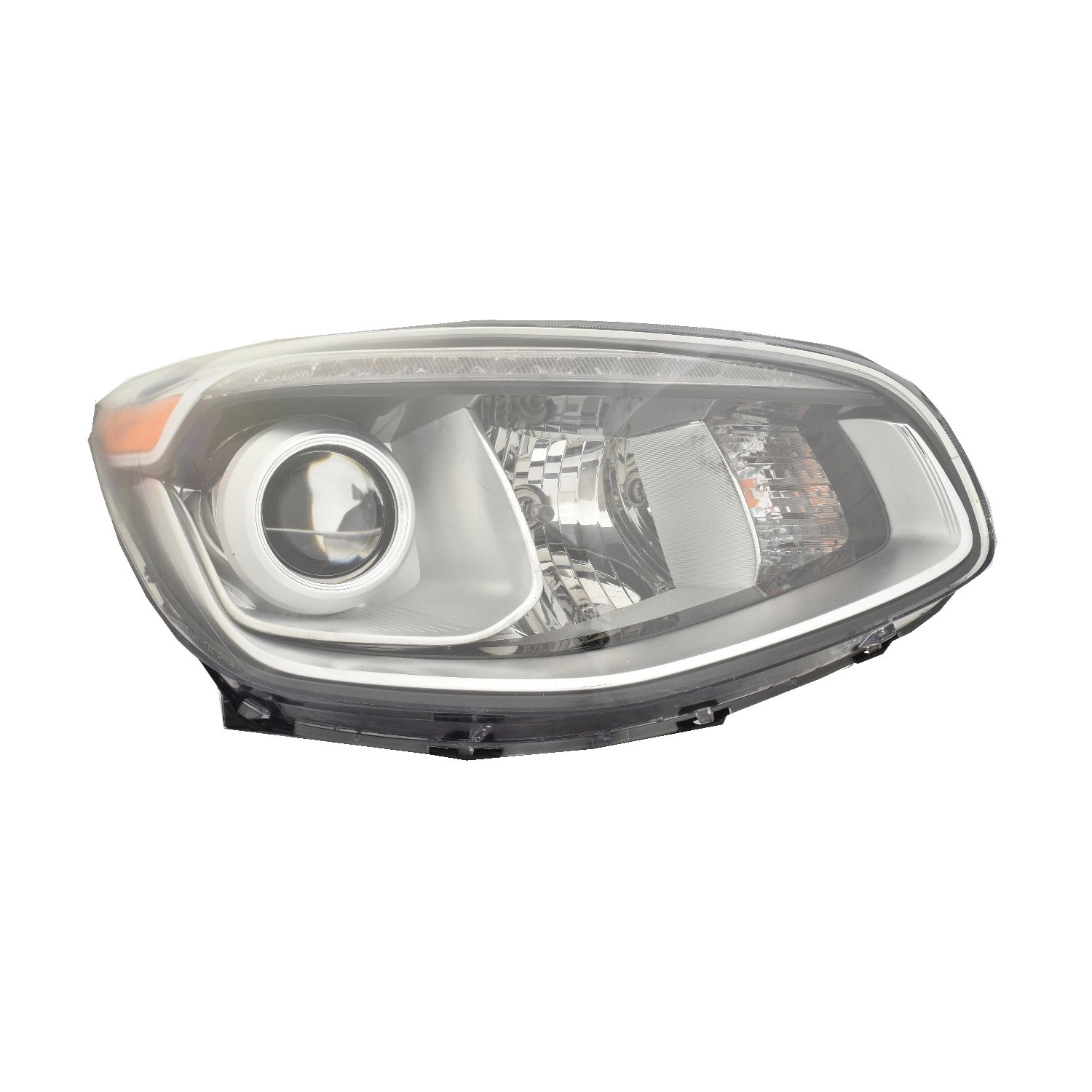 Right Passenger Side Headlight For 14-16 Kia Soul; CAPA Certified
