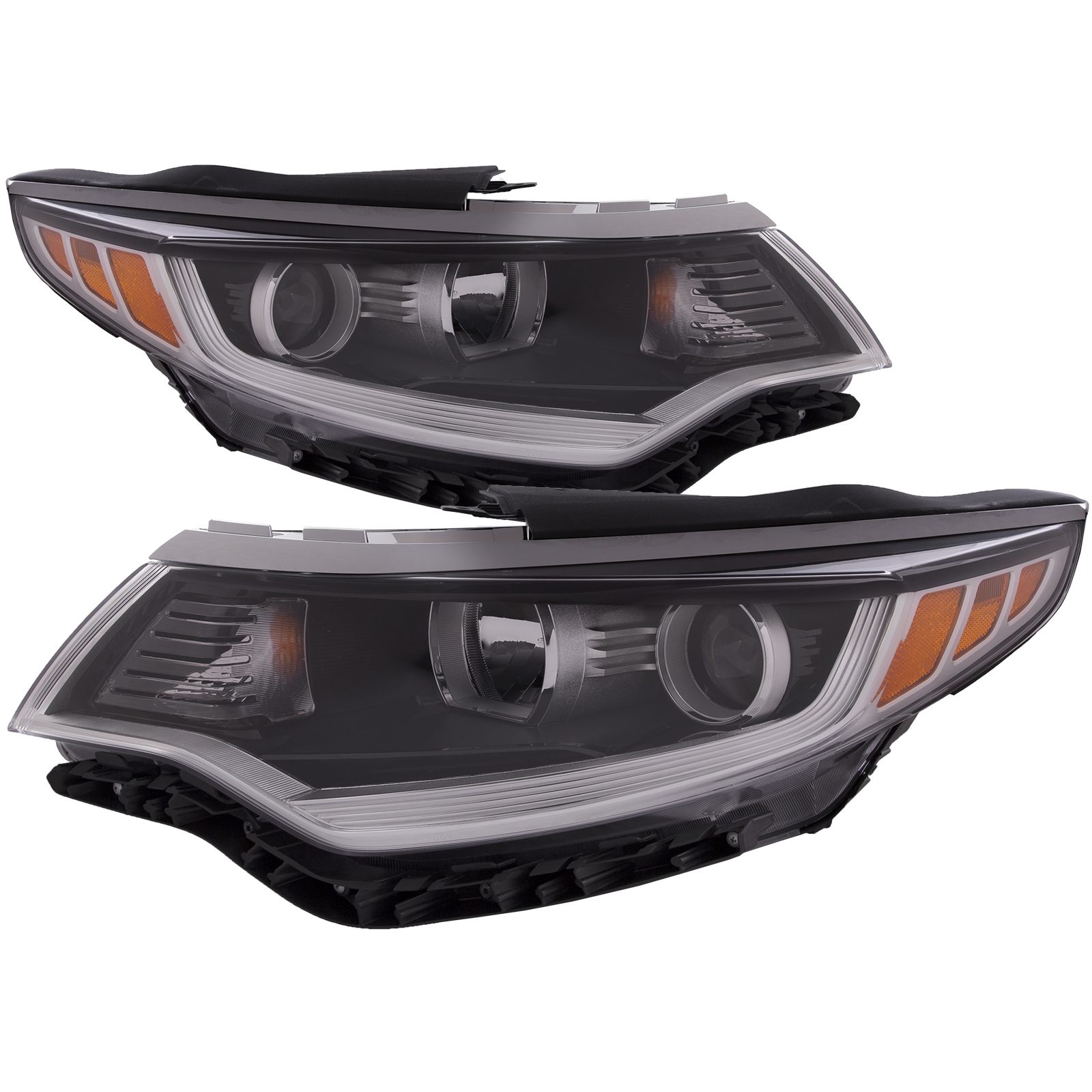 Headlight Set For 16-18 Kia Optima