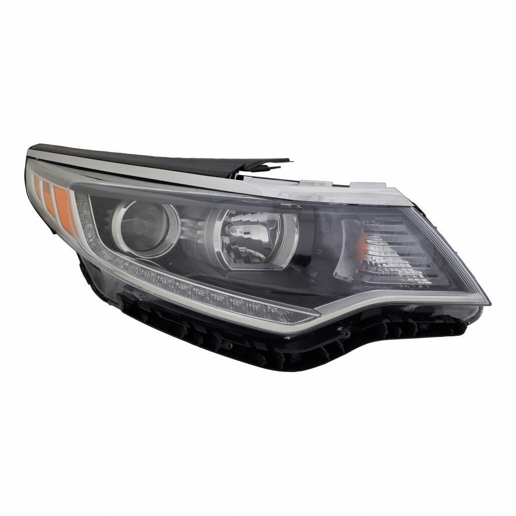 Right Passenger Side Headlight For 18 Kia Optima; CAPA Certified