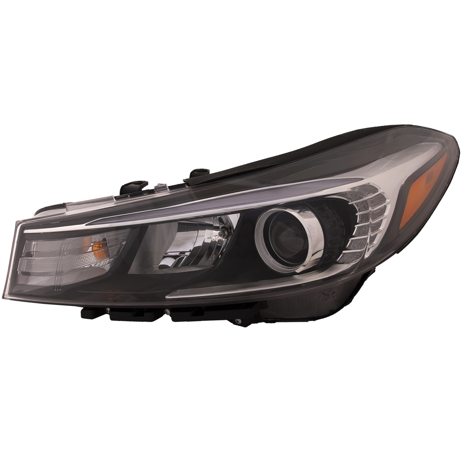 Left Driver Side Headlight For 17-18 Kia Forte, 17-18 Kia Forte5; CAPA Certified