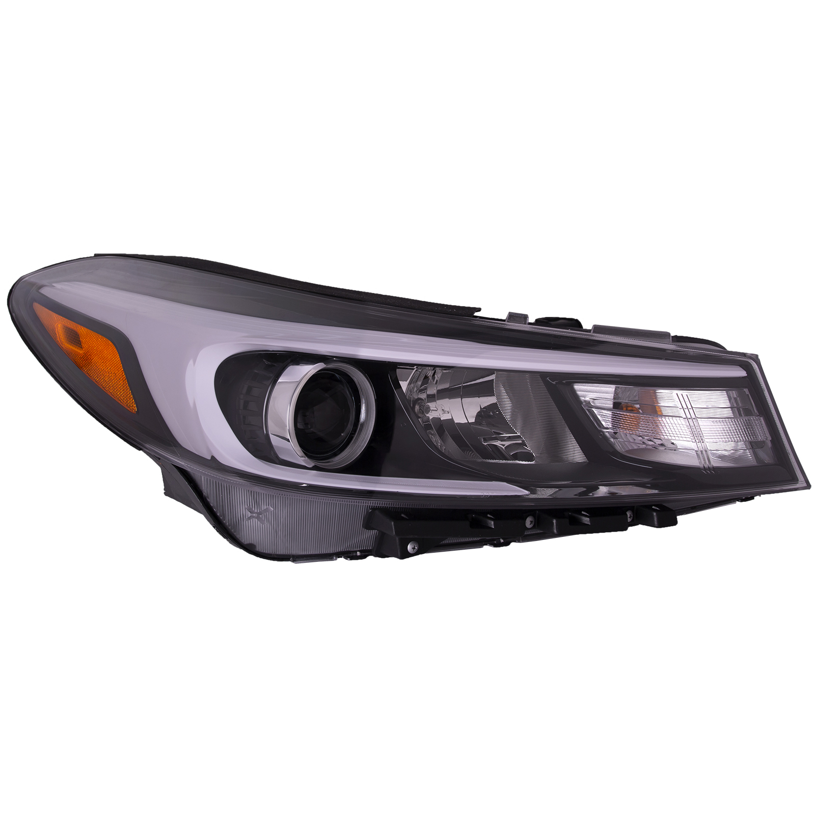 Right Passenger Side Headlight For 17-18 Kia Forte; CAPA Certified