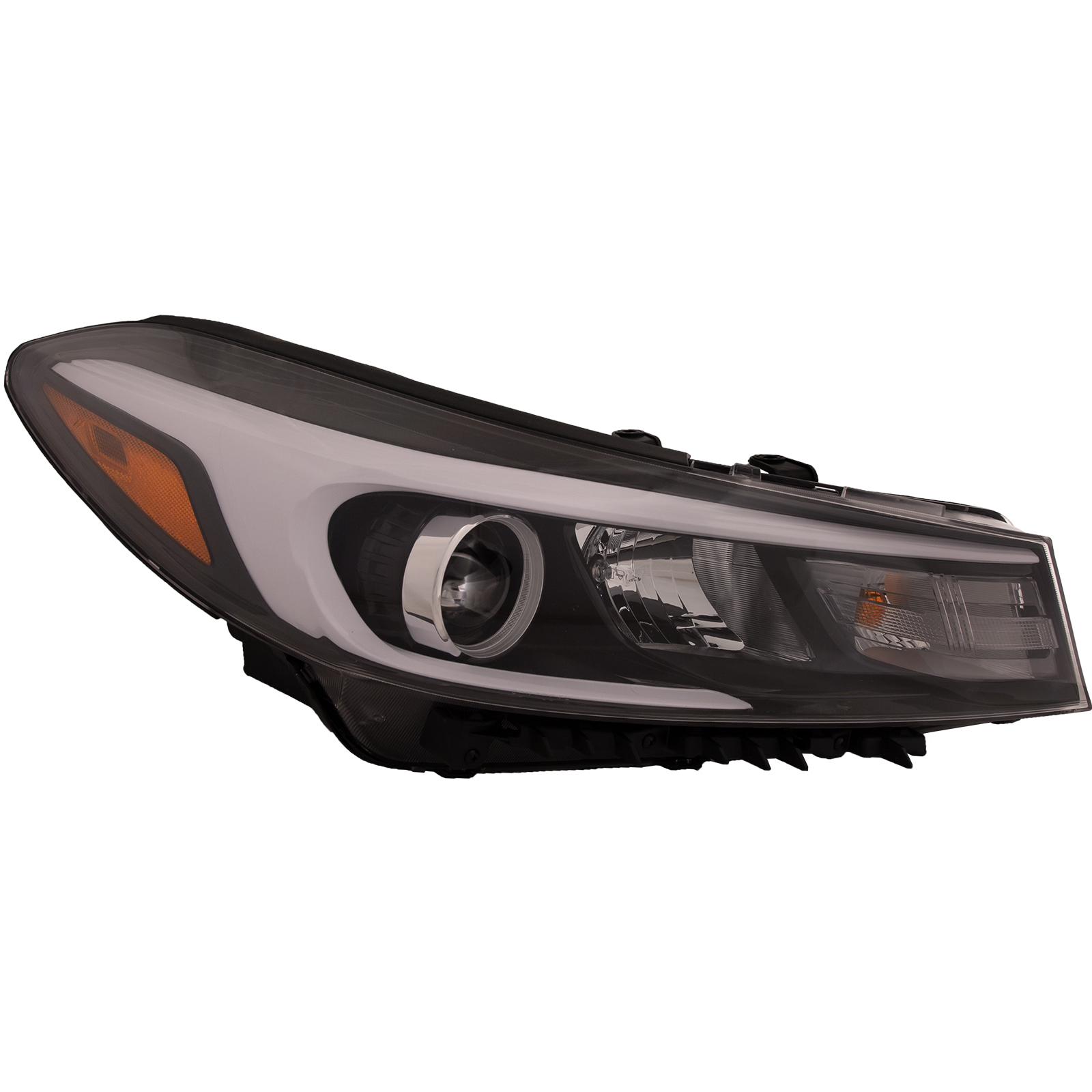 Right Passenger Side Headlight For 17-18 Kia Forte5; CAPA Certified