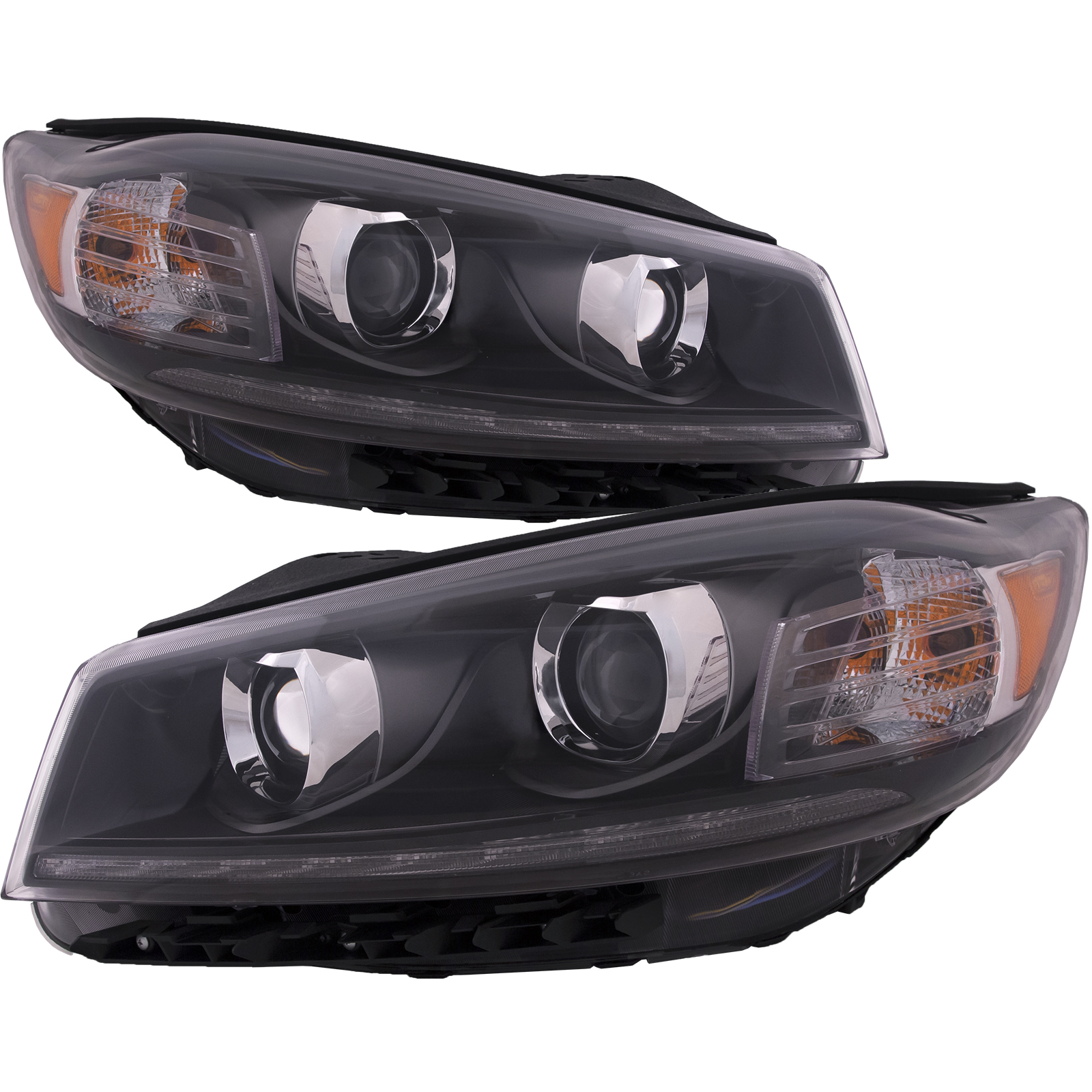 Headlight Set For 19-20 Kia Sorento; CAPA Certified