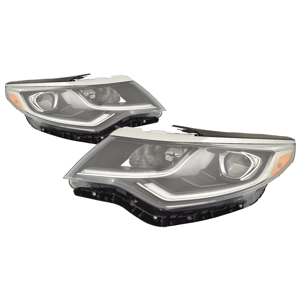 Headlight Set For 19-20 Kia Optima; CAPA Certified