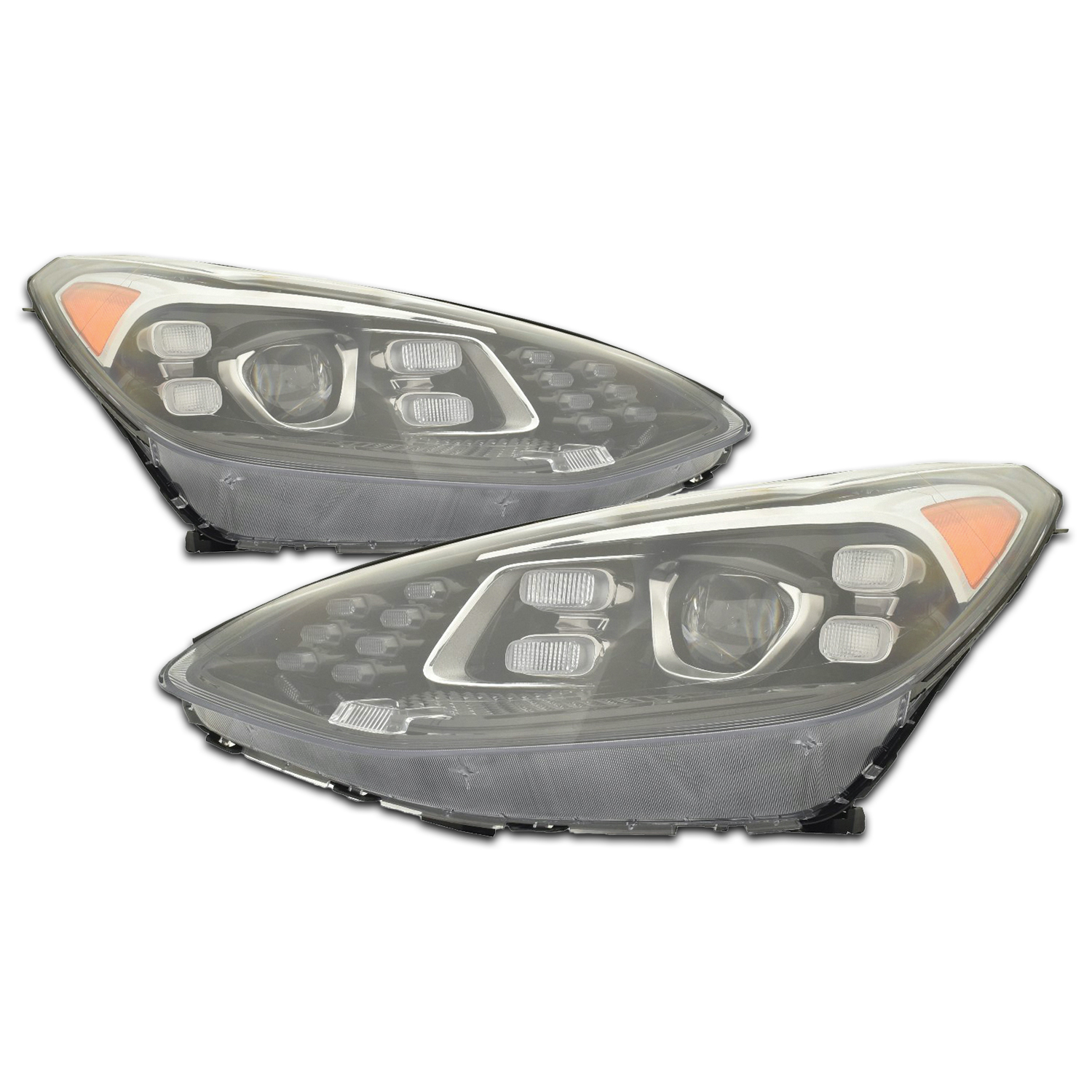 Headlight Set For 20-22 Kia Sportage; CAPA Certified