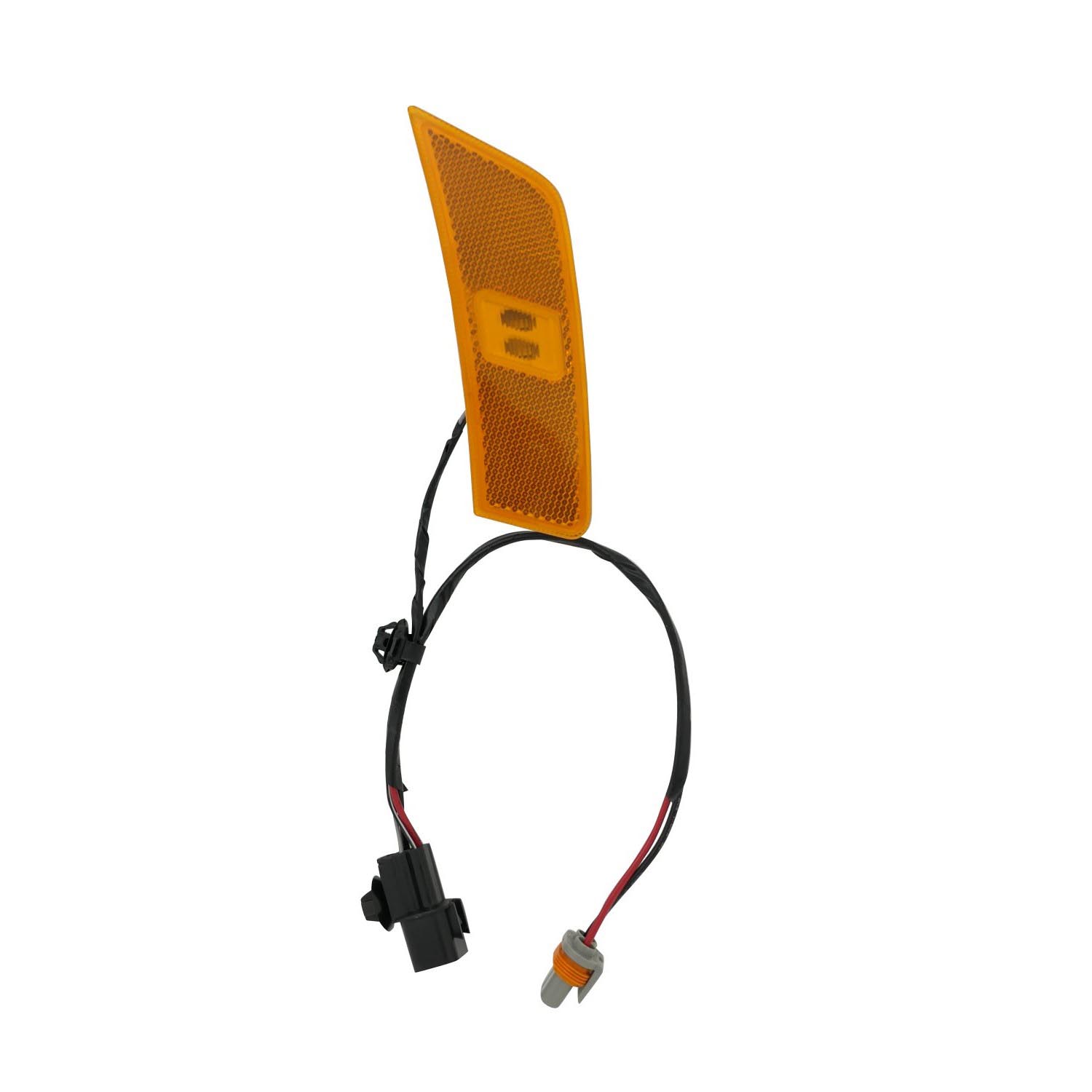 Right Passenger Side Side Marker Light For 21-23 Kia Seltos; CAPA Certified