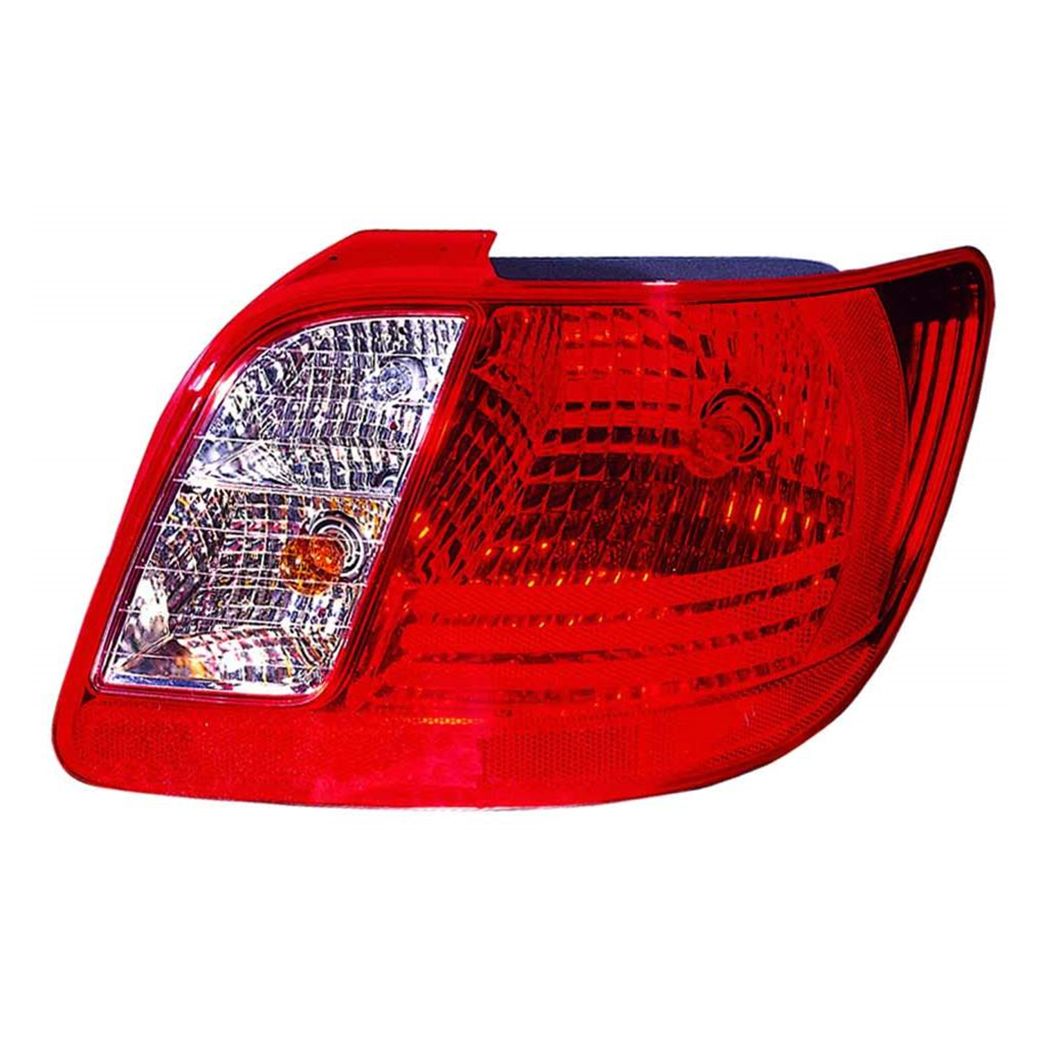 Right Passenger Side Tail Light For 06-11 Kia Rio; CAPA Certified
