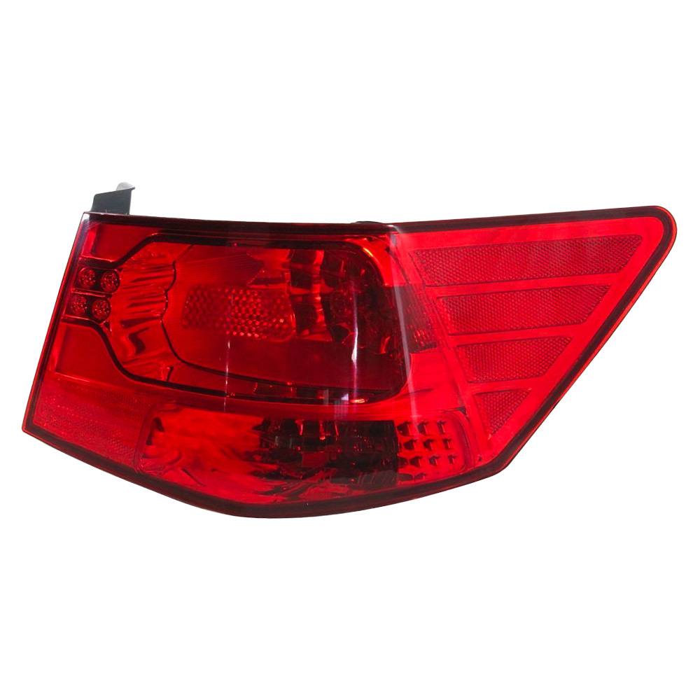 Right Passenger Side Tail Light For 10-13 Kia Forte; CAPA Certified