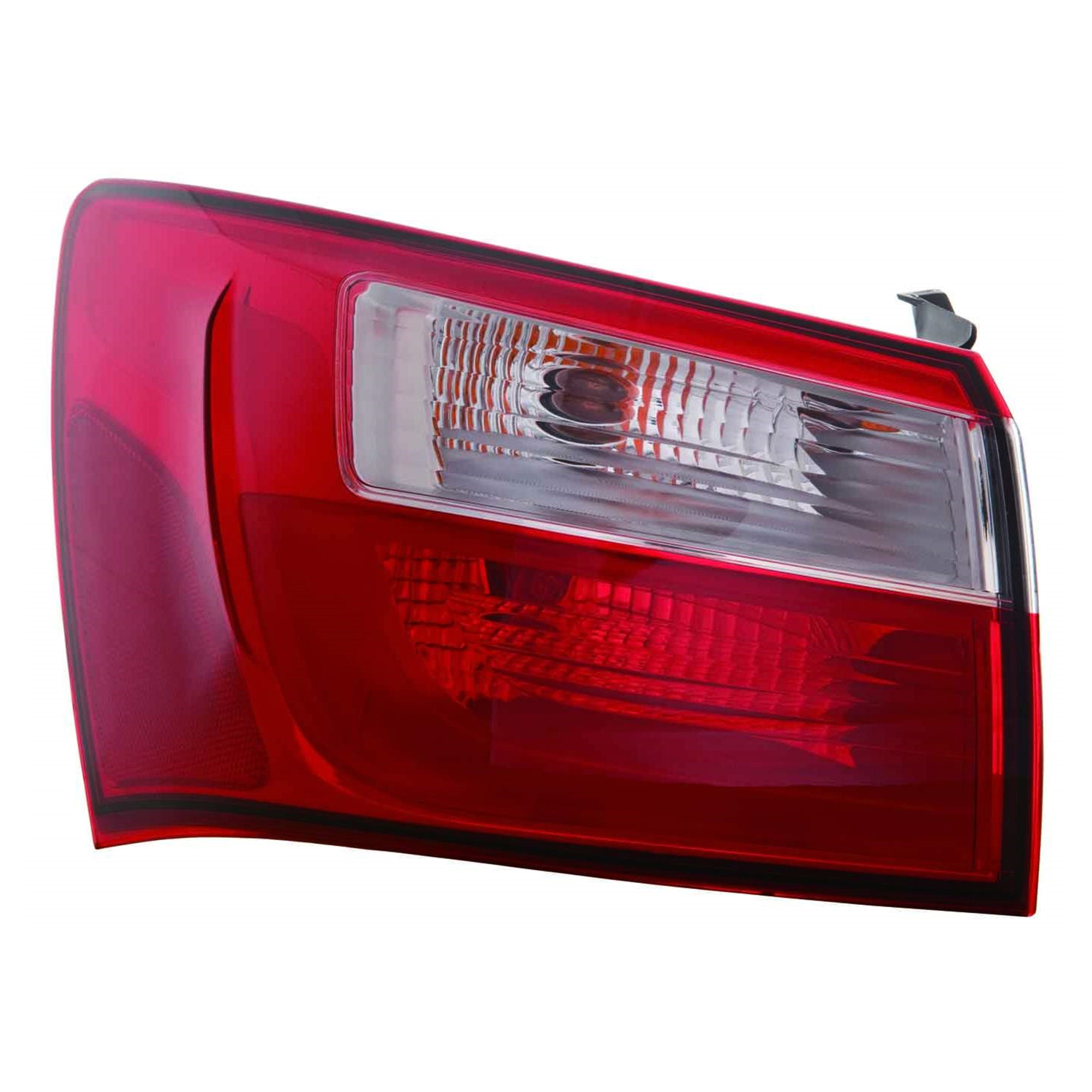 Left Driver Side Tail Light For 12-17 Kia Rio; CAPA Certified