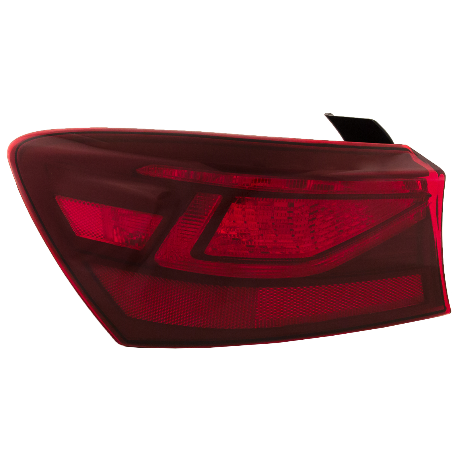 Left Driver Side Tail Light For 19-24 Kia Forte; CAPA Certified