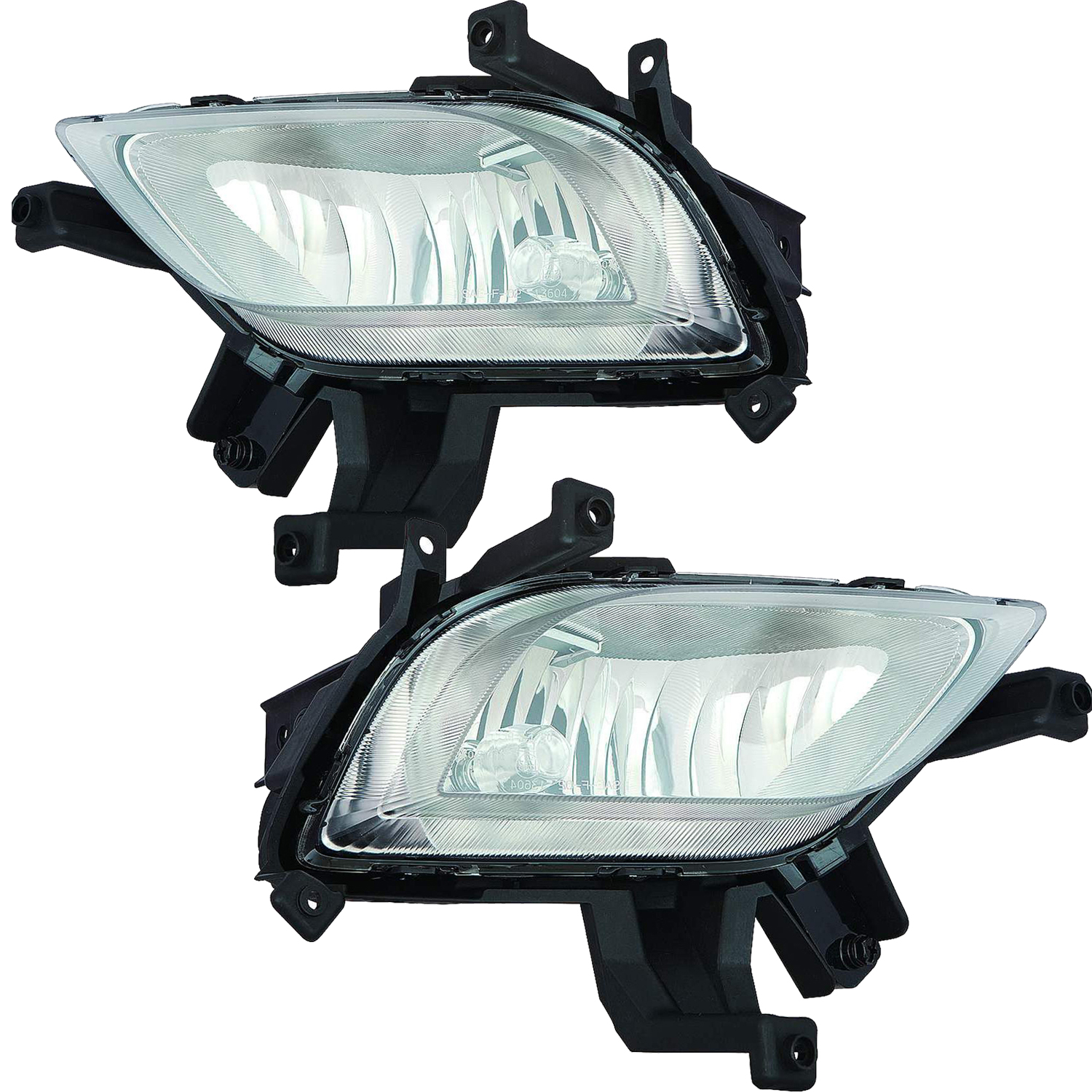Fog Light Set For 14-16 Kia Forte, 14-16 Kia Forte5; CAPA Certified