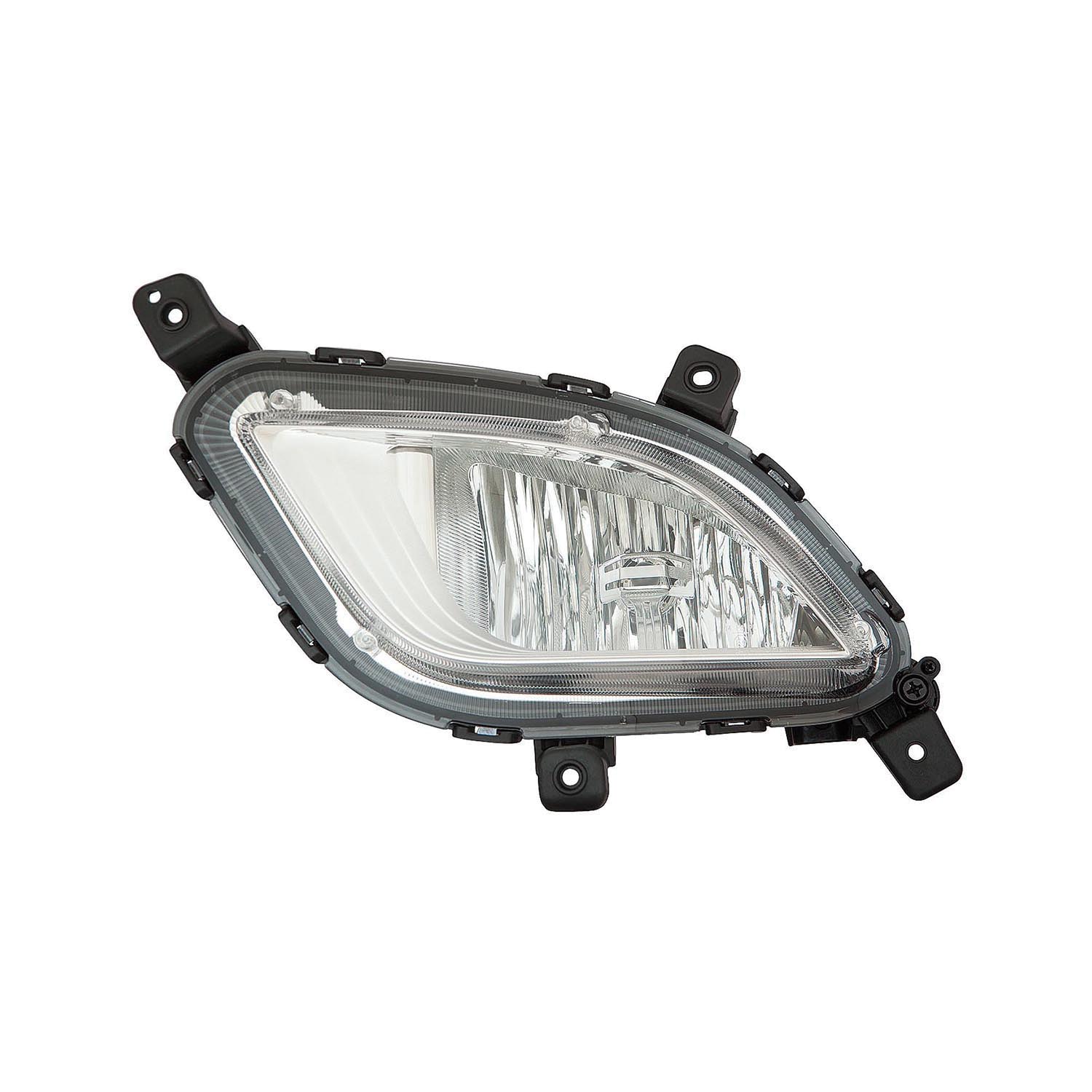 Left Driver Side Fog Light For 17-18 Kia Forte; CAPA Certified