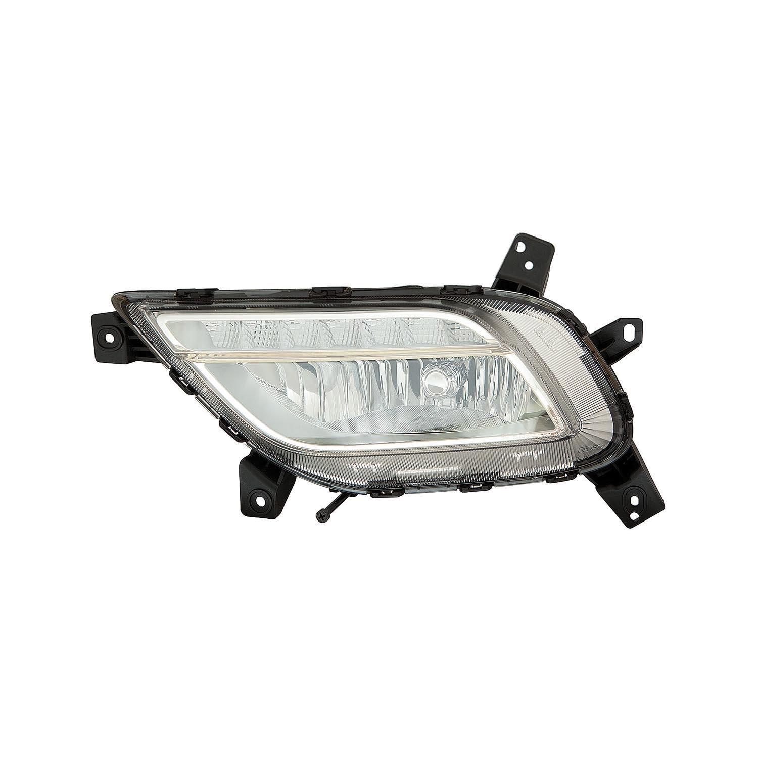 Left Driver Side Fog Light For 17-19 Kia Niro; CAPA Certified
