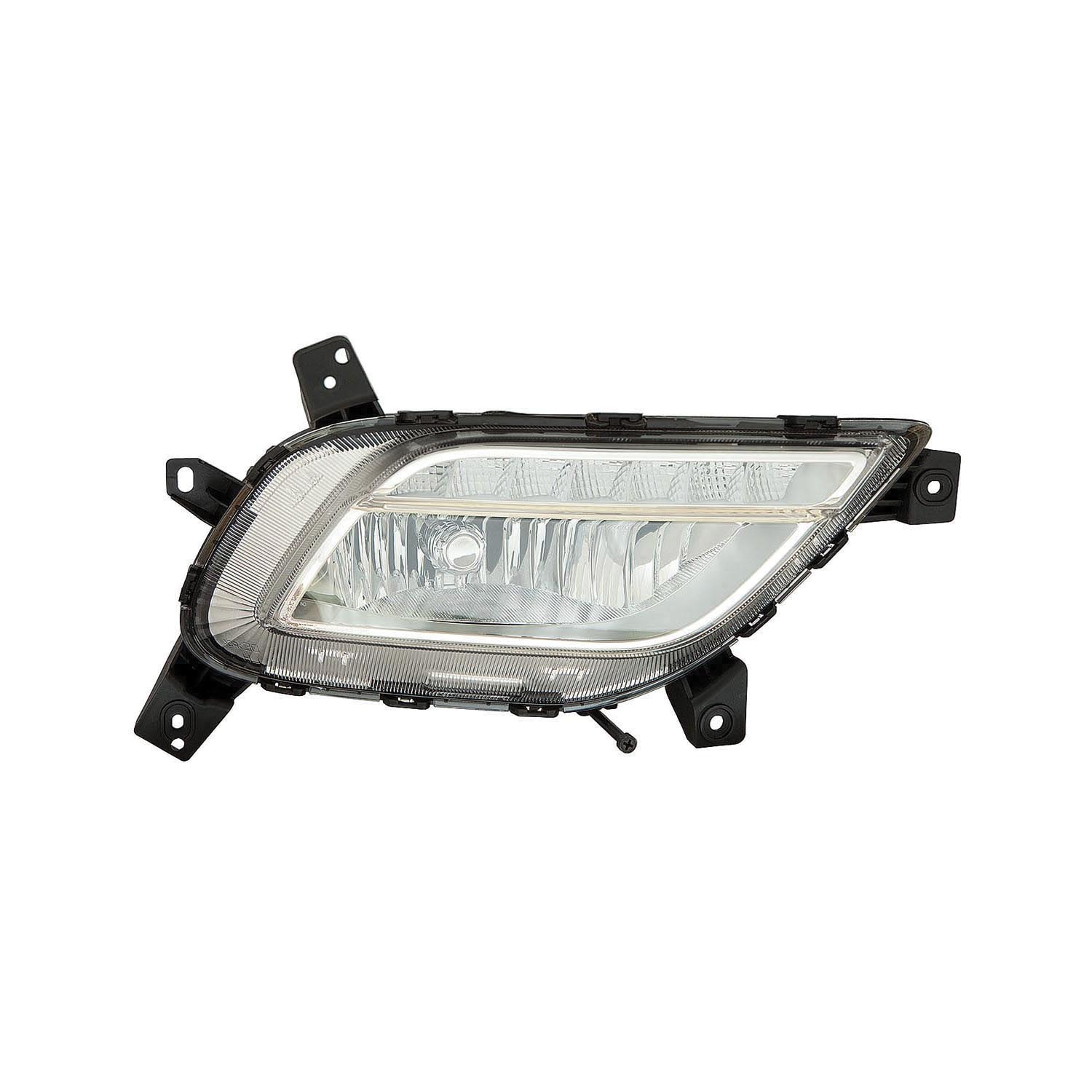 Right Passenger Side Fog Light For 17-19 Kia Niro; CAPA Certified
