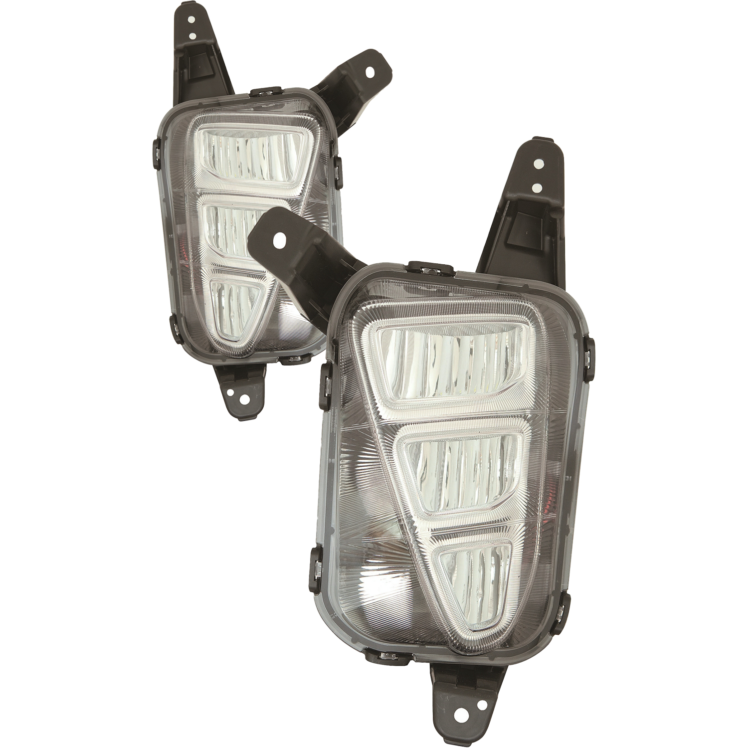 Fog Light Set For 16-18 Kia Optima; CAPA Certified