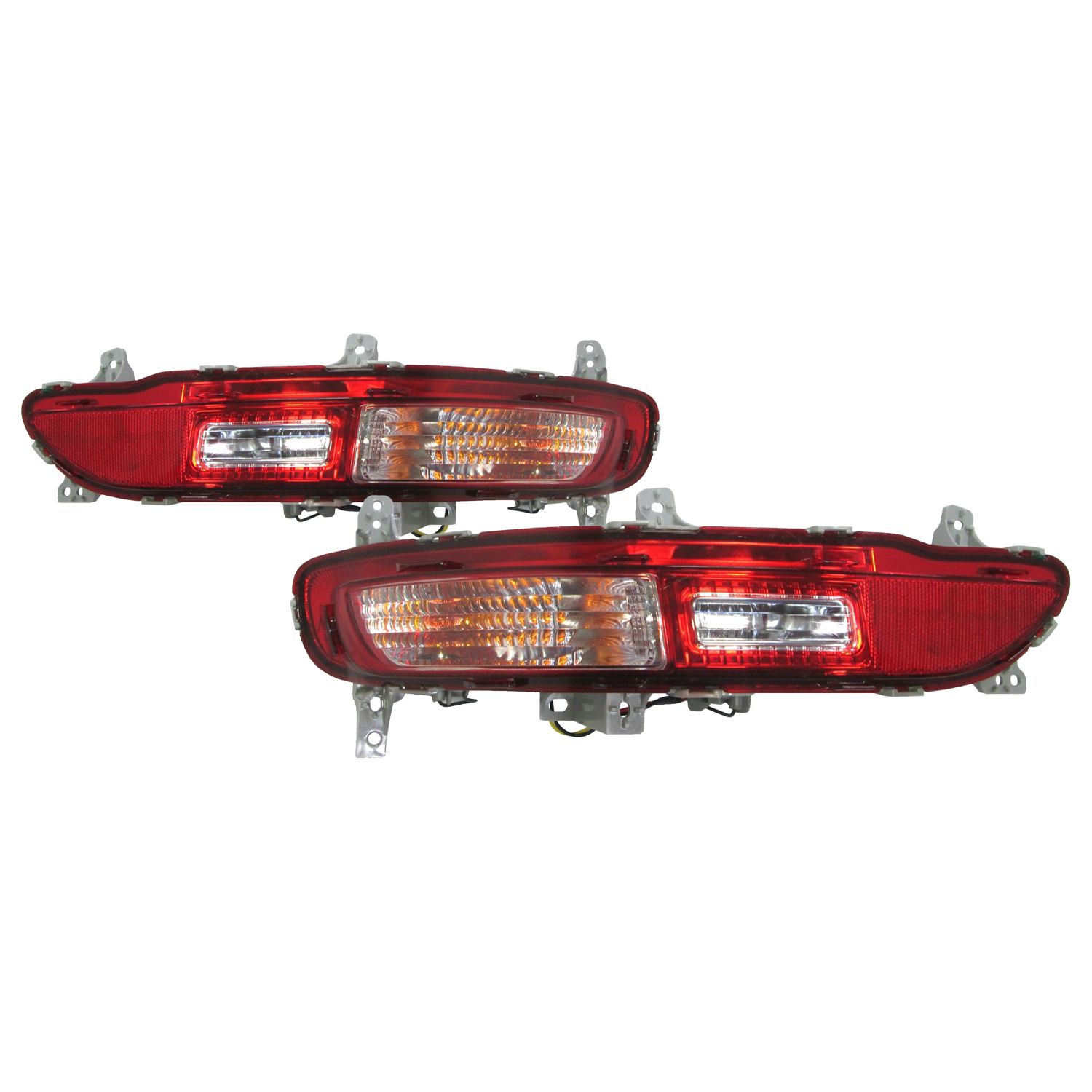 Reflector Set For 17-19 Kia Sportage; CAPA Certified