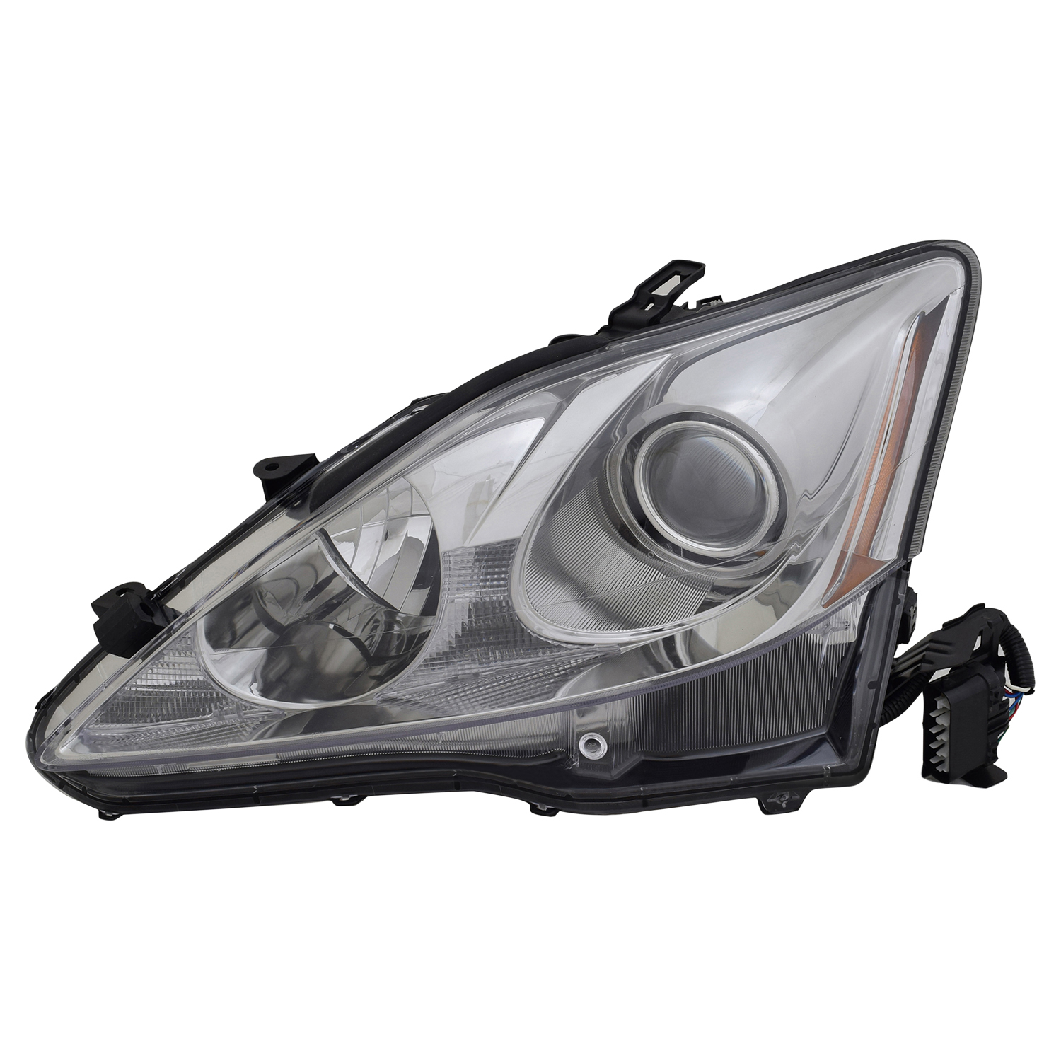 Left Driver Side Headlight For 09-10 Lexus IS250, 09-10 Lexus IS350; CAPA Certified