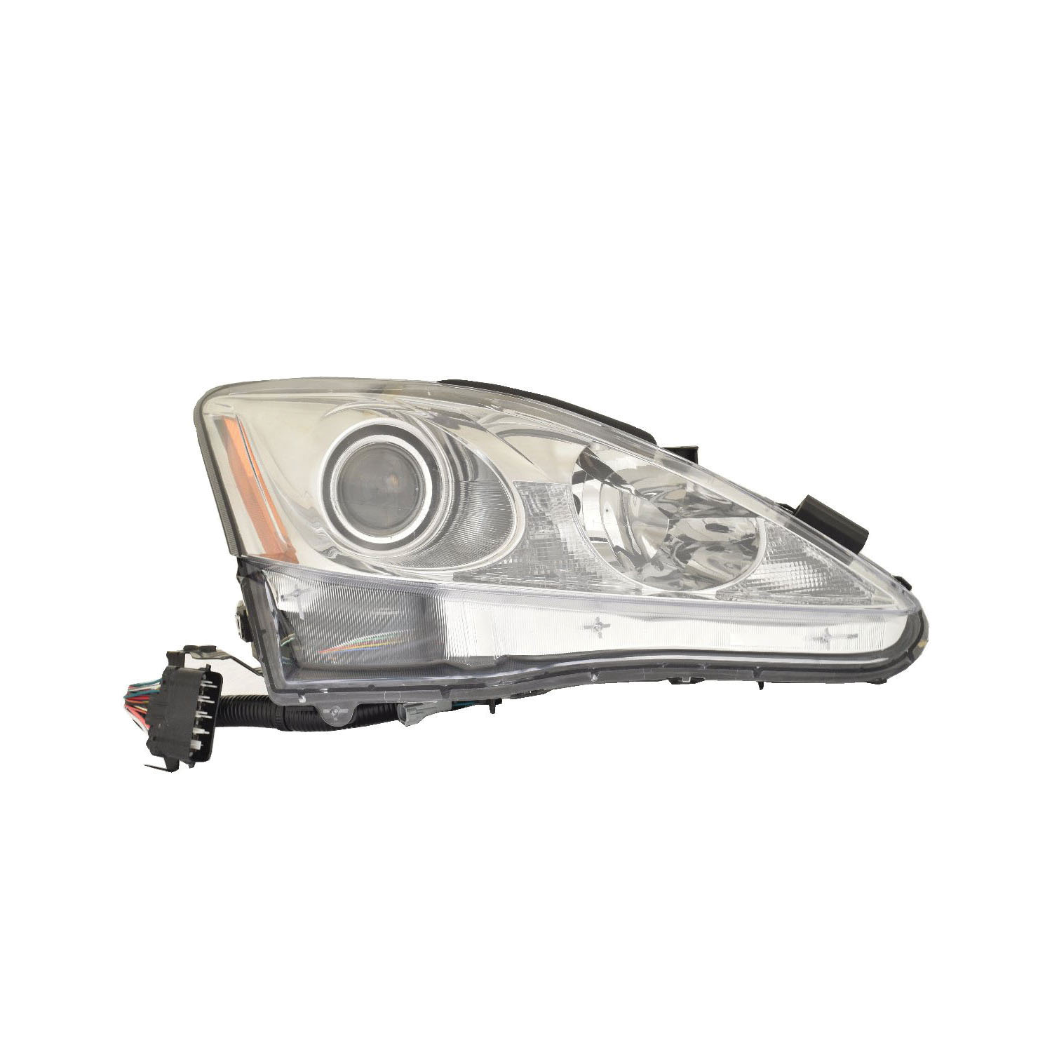 Right Passenger Side Headlight For 09-10 Lexus IS250, 09-10 Lexus IS350; CAPA Certified
