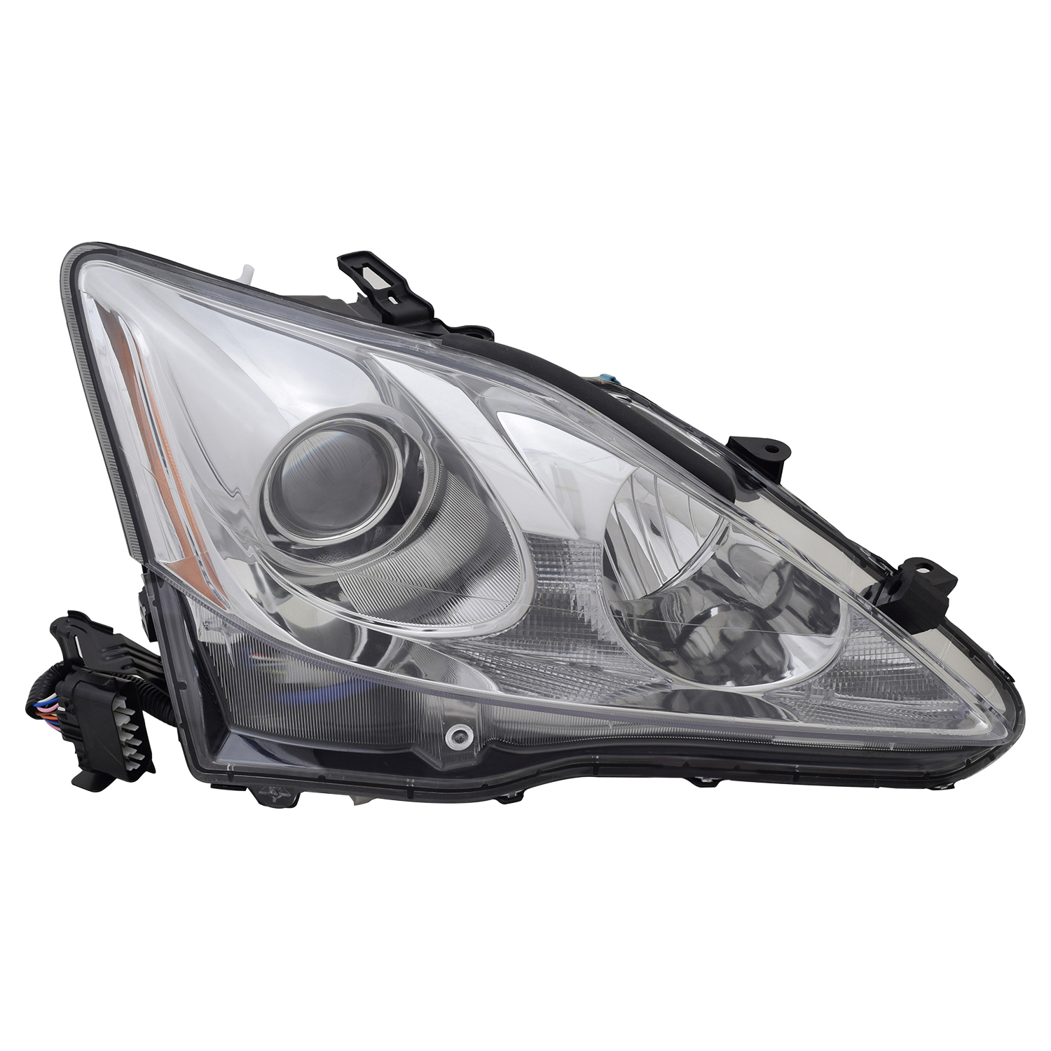Right Passenger Side Headlight For 06-08 Lexus IS250; CAPA Certified
