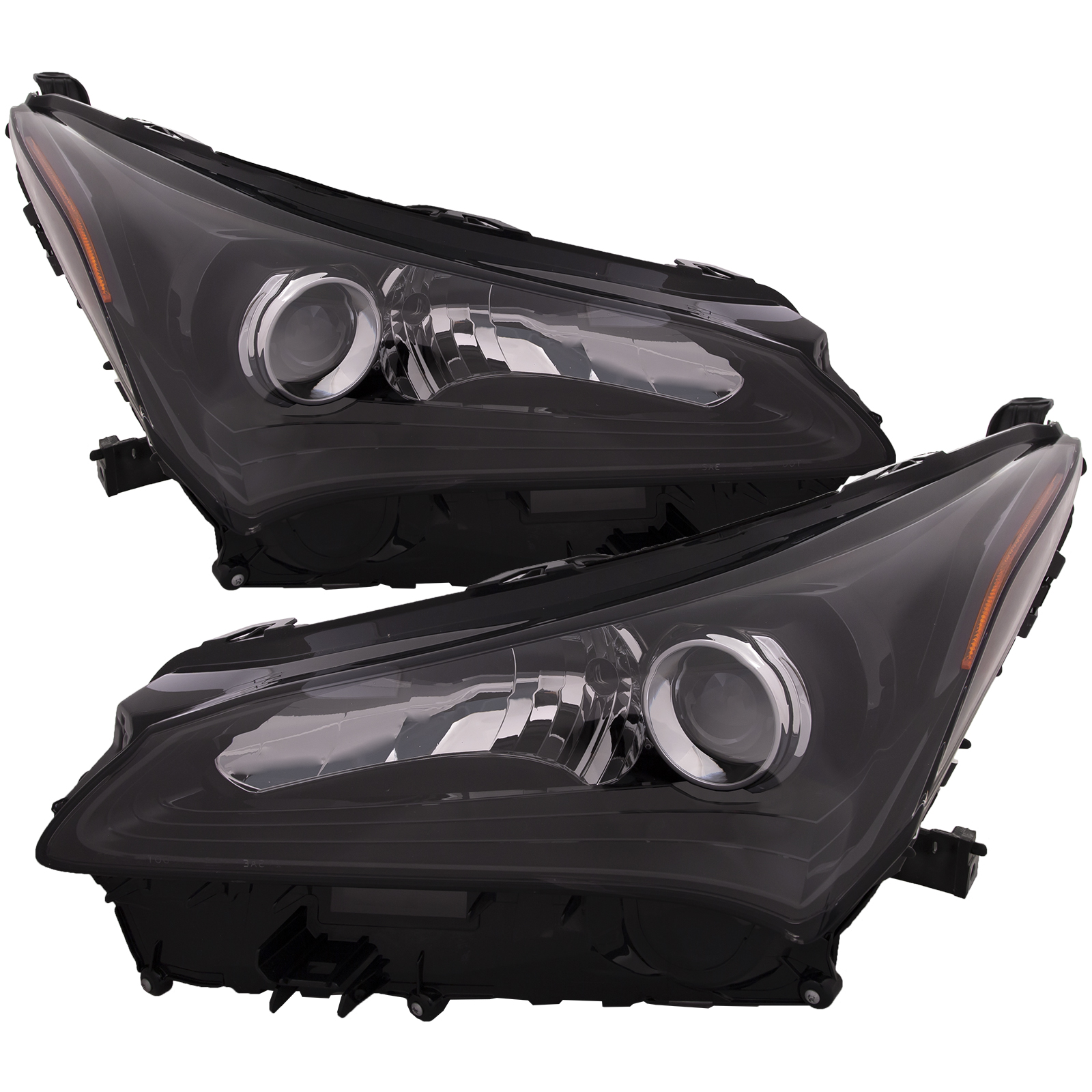 Headlight Set For 15-17 Lexus NX200t; CAPA Certified