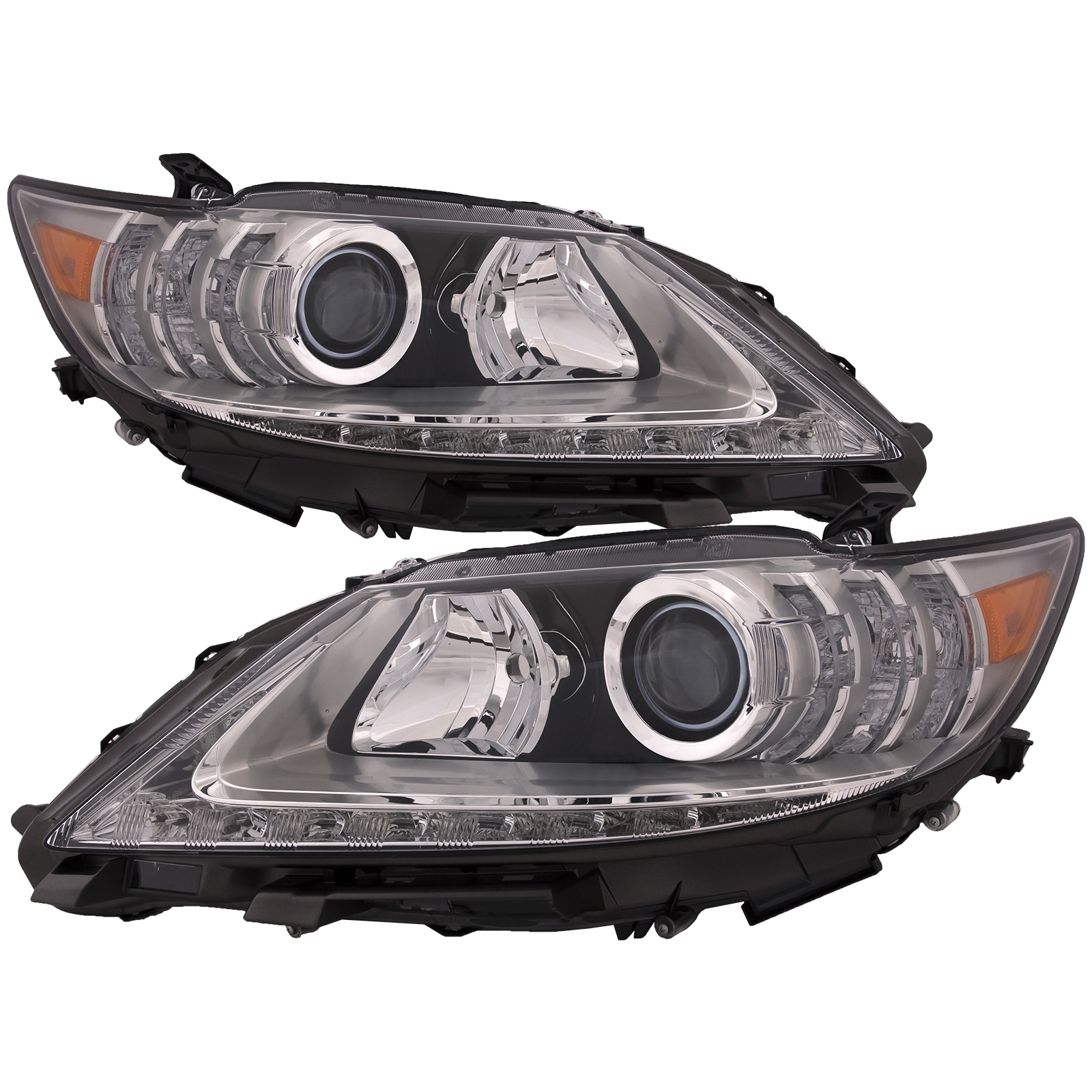 Headlight Set For 13-15 Lexus ES300h, 13-15 Lexus ES350; CAPA Certified