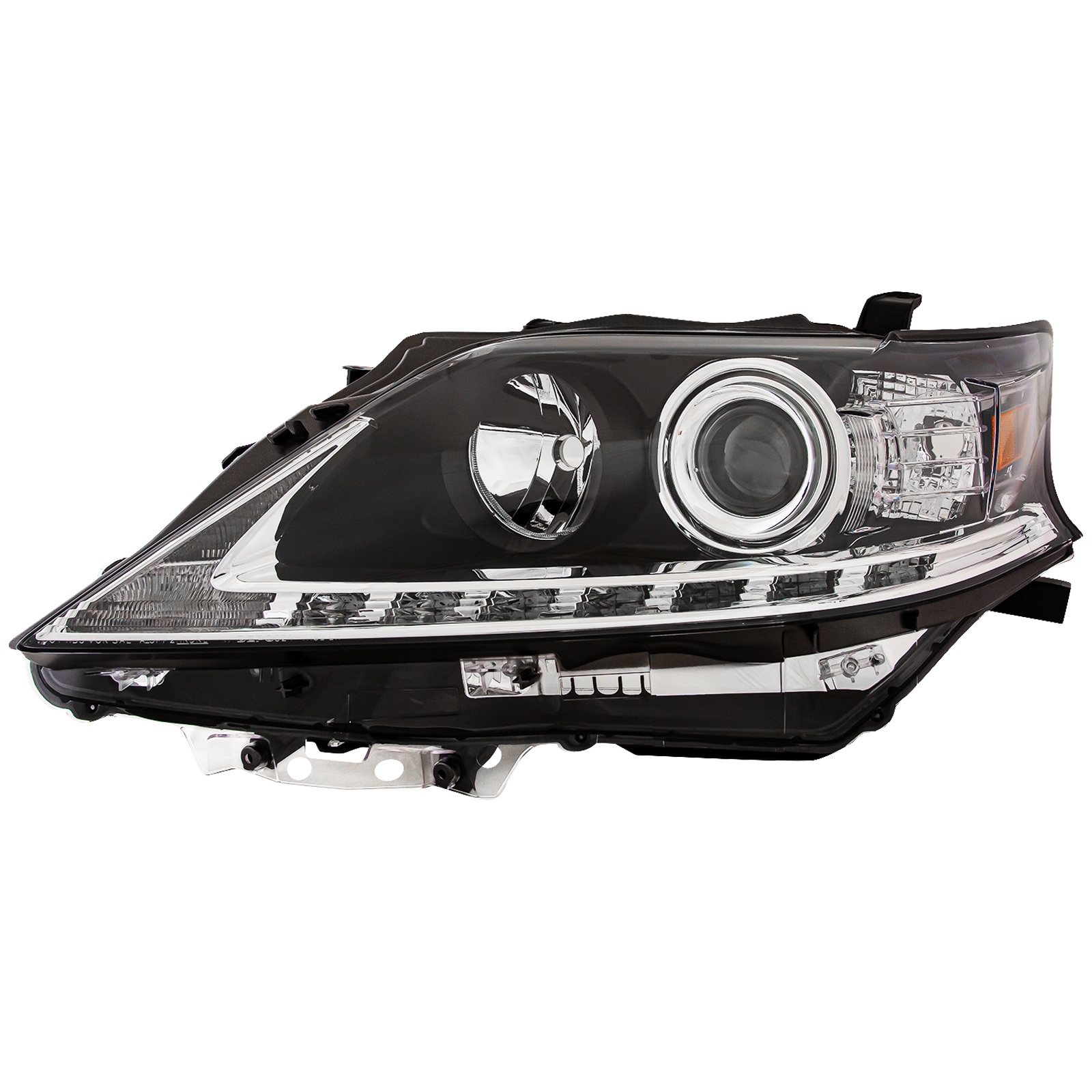Left Driver Side Headlight For 13-15 Lexus RX350, 13-15 Lexus RX450h; CAPA Certified