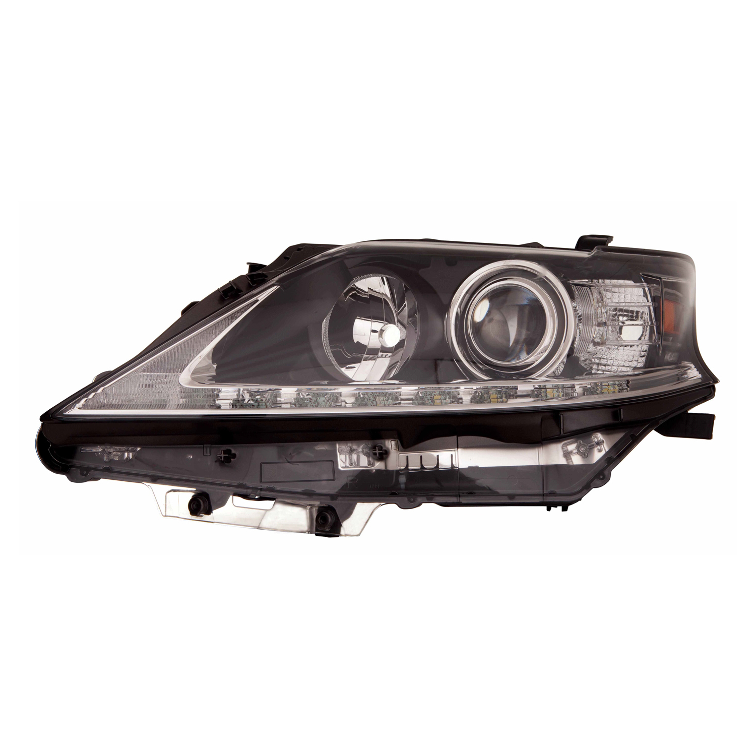 Left Driver Side Headlight For 13-15 Lexus RX350, 13-15 Lexus RX450h; CAPA Certified