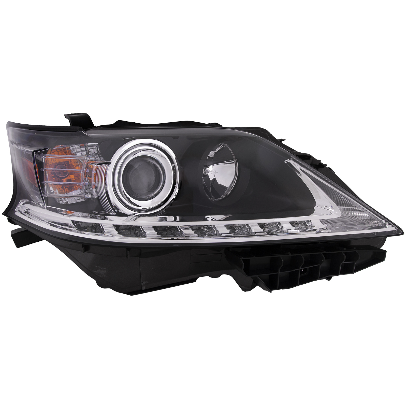 Right Passenger Side Headlight For 13-15 Lexus RX350, 15 Lexus RX450h; CAPA Certified