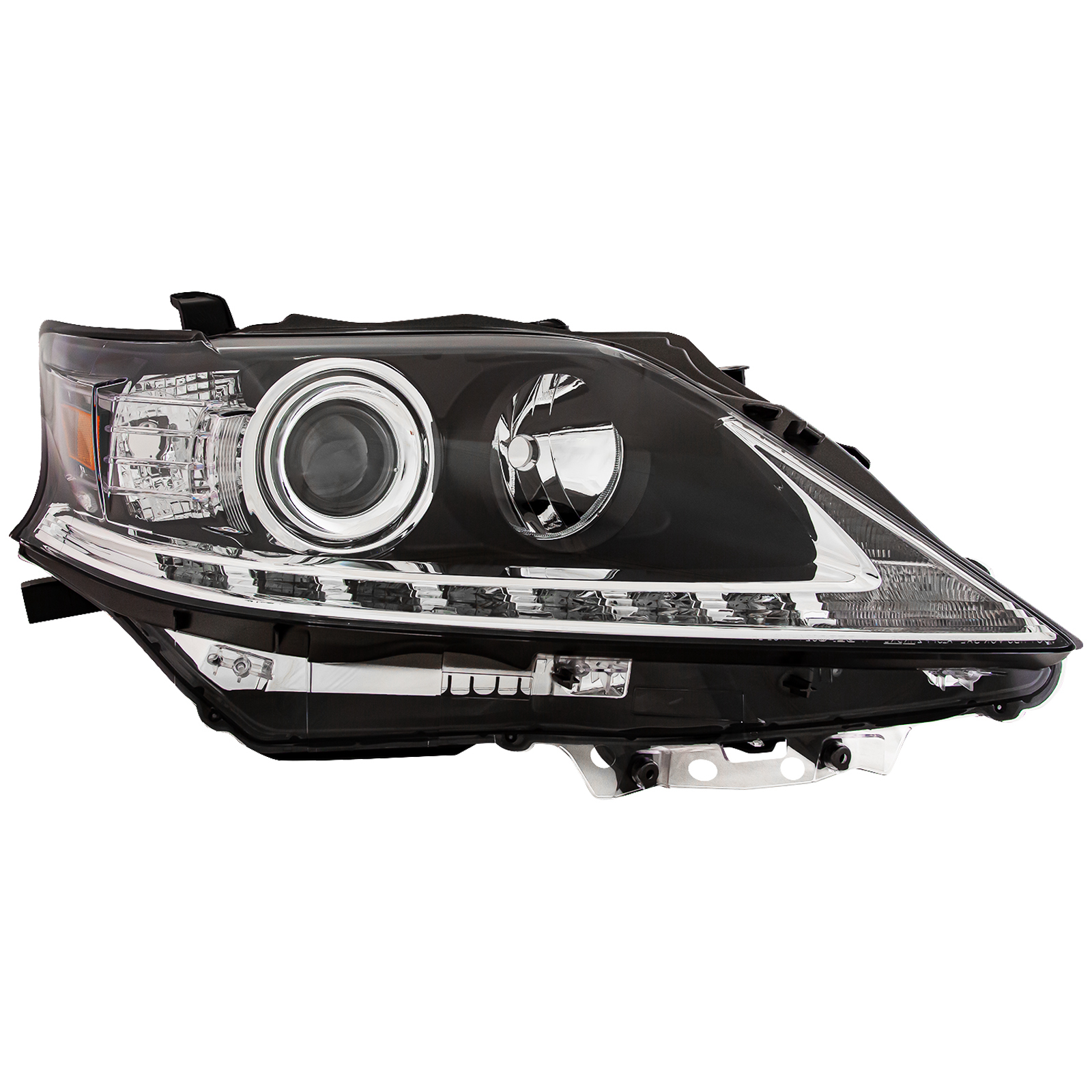 Right Passenger Side Headlight For 13-15 Lexus RX350, 13-15 Lexus RX450h; CAPA Certified