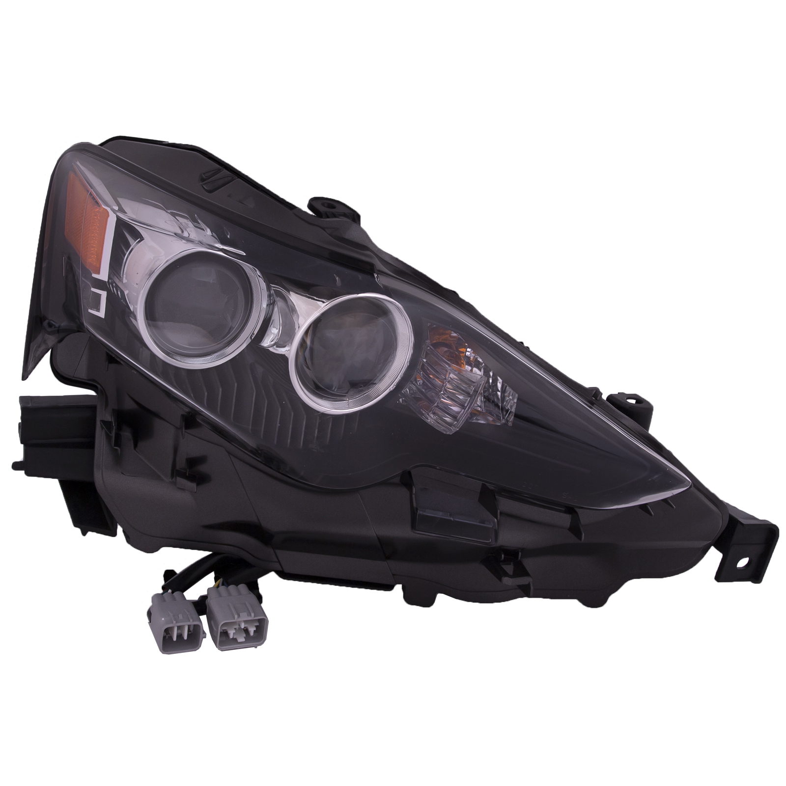 Right Passenger Side Headlight For 16 Lexus IS200t, 14-15 Lexus IS250, 16 Lexus IS300, 14-16 Lexus IS350; CAPA Certified