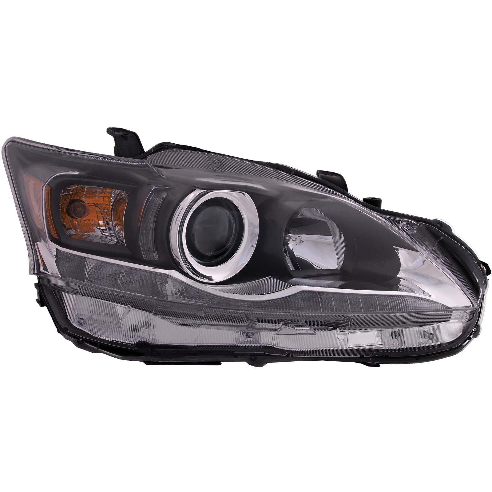 Right Passenger Side Headlight For 11-17 Lexus CT200h; CAPA Certified