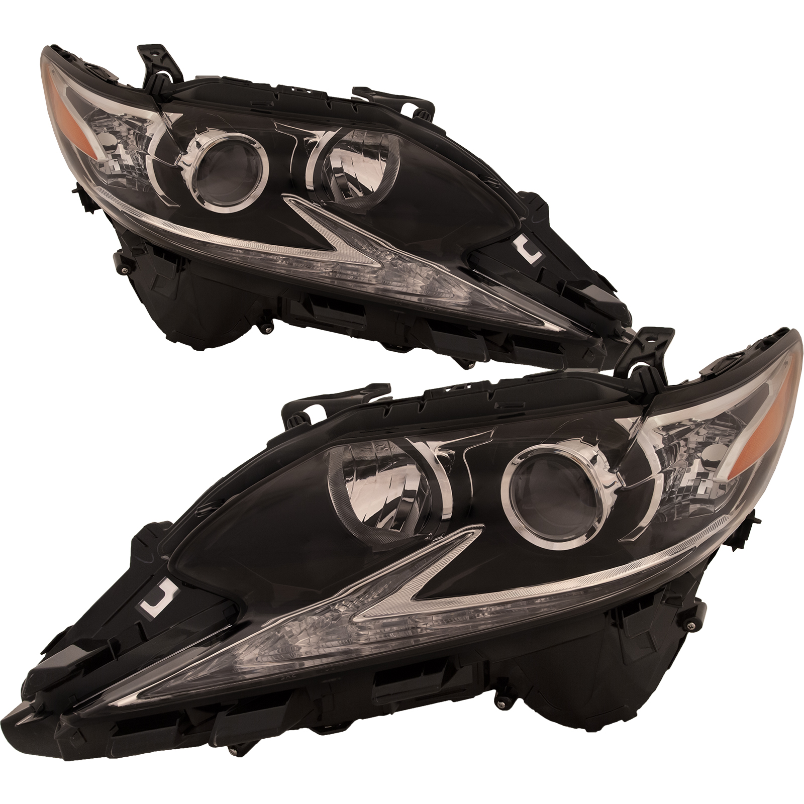 Headlight Set For 16-18 Lexus ES300h, 16-18 Lexus ES350; CAPA Certified