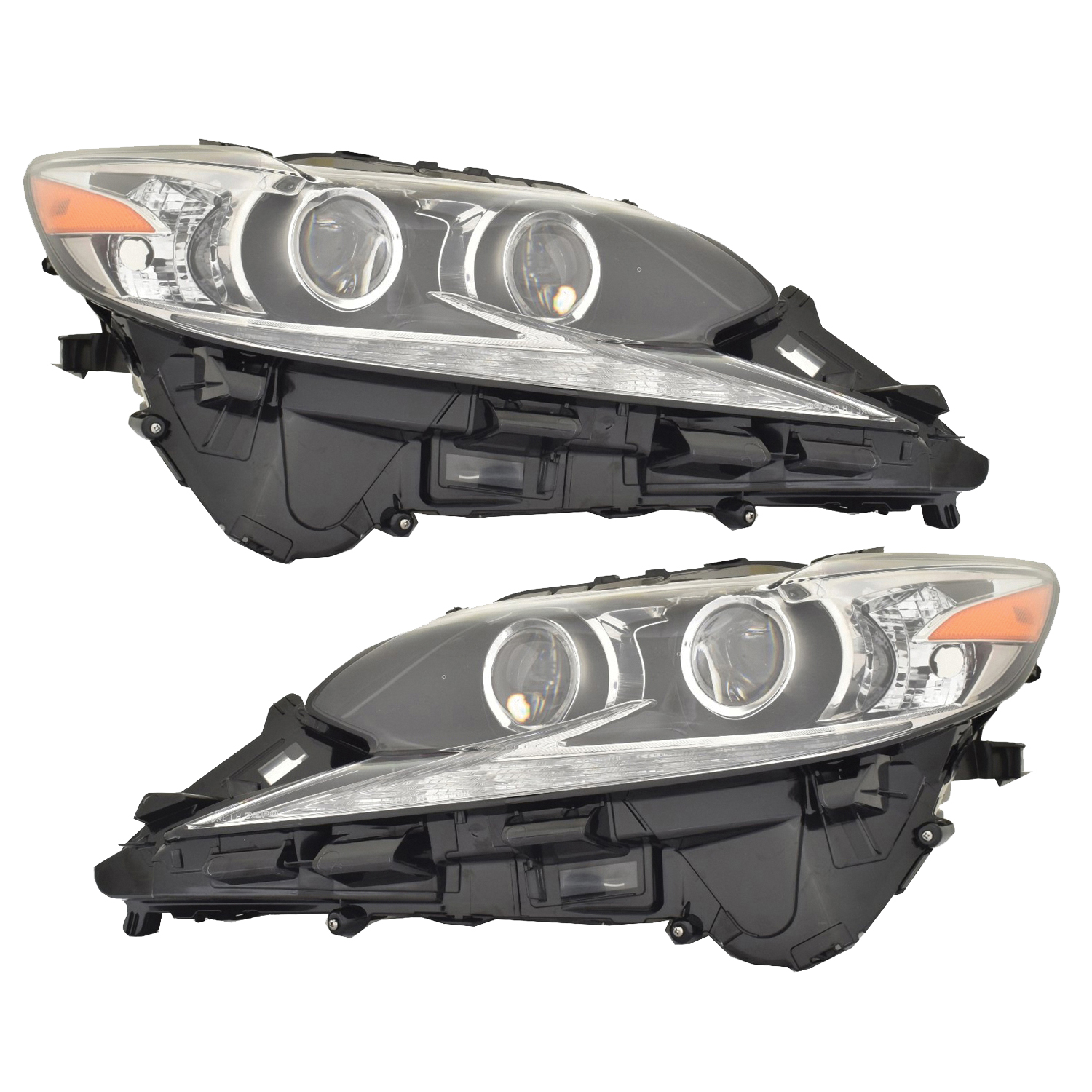 Headlight Set For 16-17 Lexus ES300h, 16-17 Lexus ES350; CAPA Certified