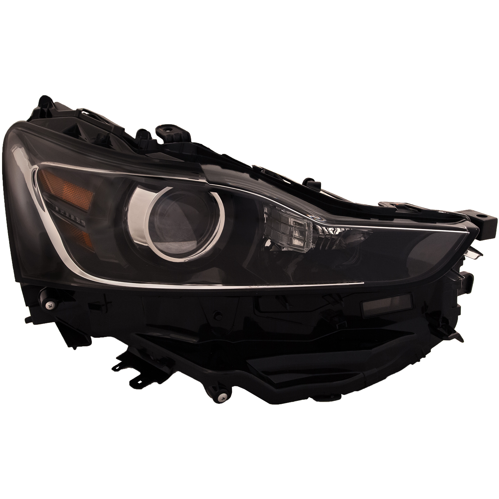 Right Passenger Side Headlight For 17 Lexus IS200t, 17-20 Lexus IS300, 17-20 Lexus IS350; CAPA Certified