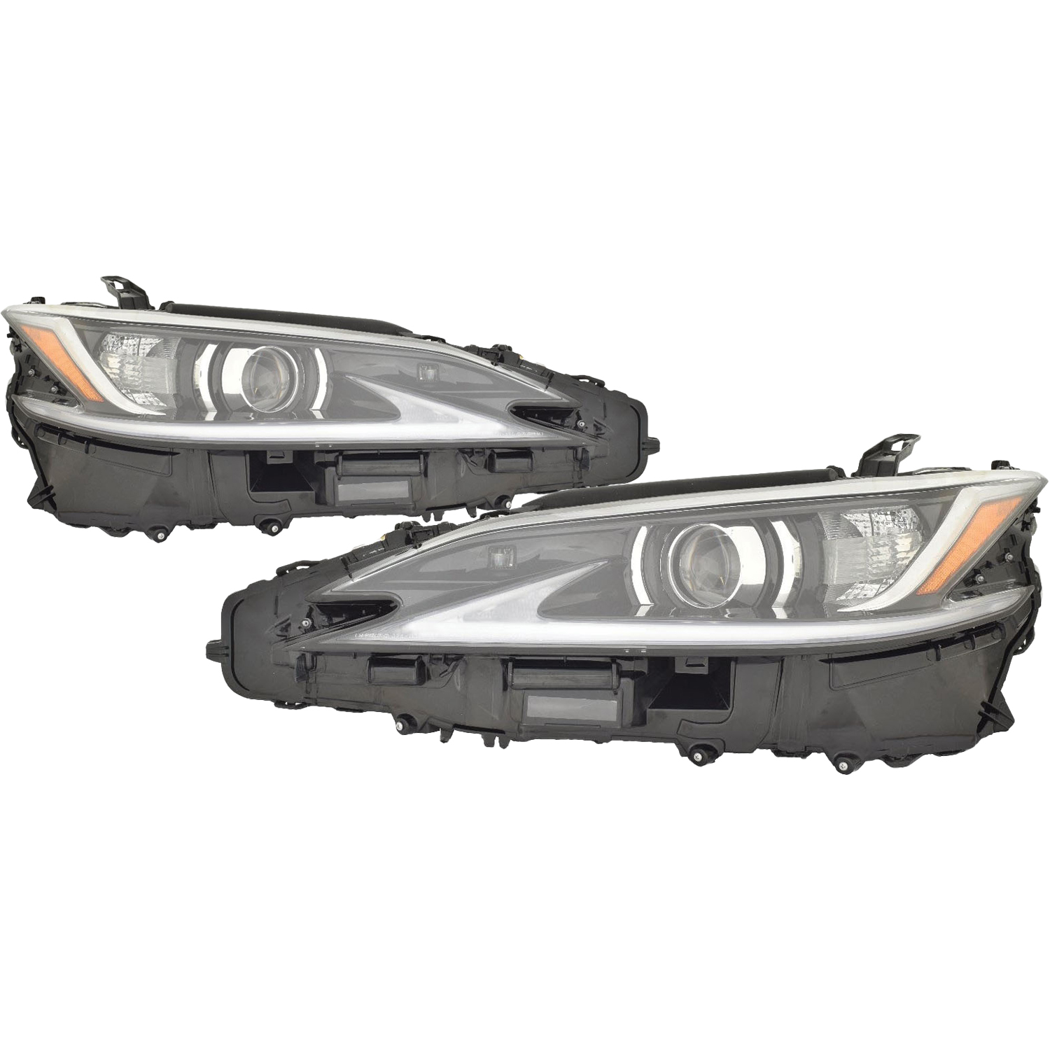 Headlight Set For 19-21 Lexus ES300h, 19-21 Lexus ES350; CAPA Certified
