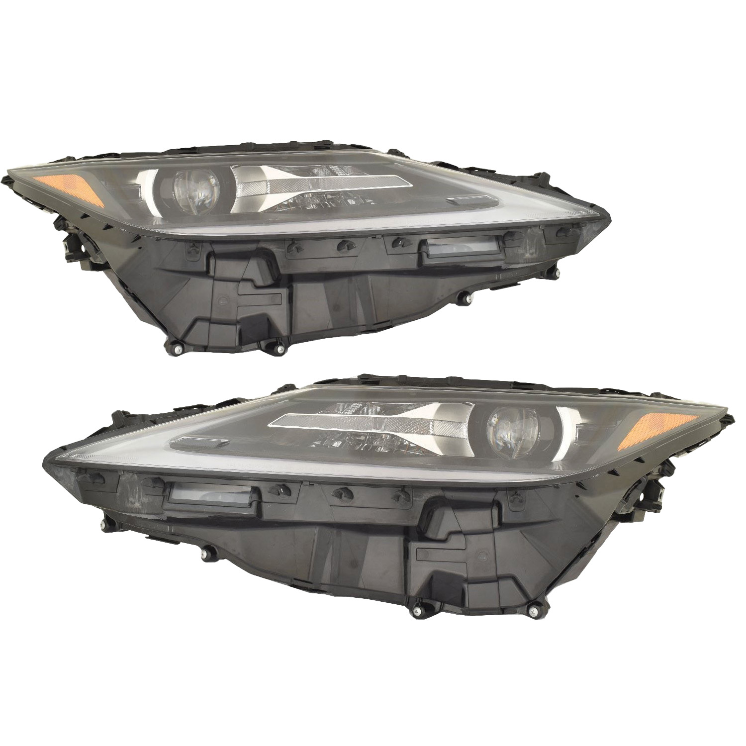 Headlight Set For 20-22 Lexus RX350, 20-22 Lexus RX350L, 20-22 Lexus RX450h, 20-22 Lexus RX450hL; CAPA Certified